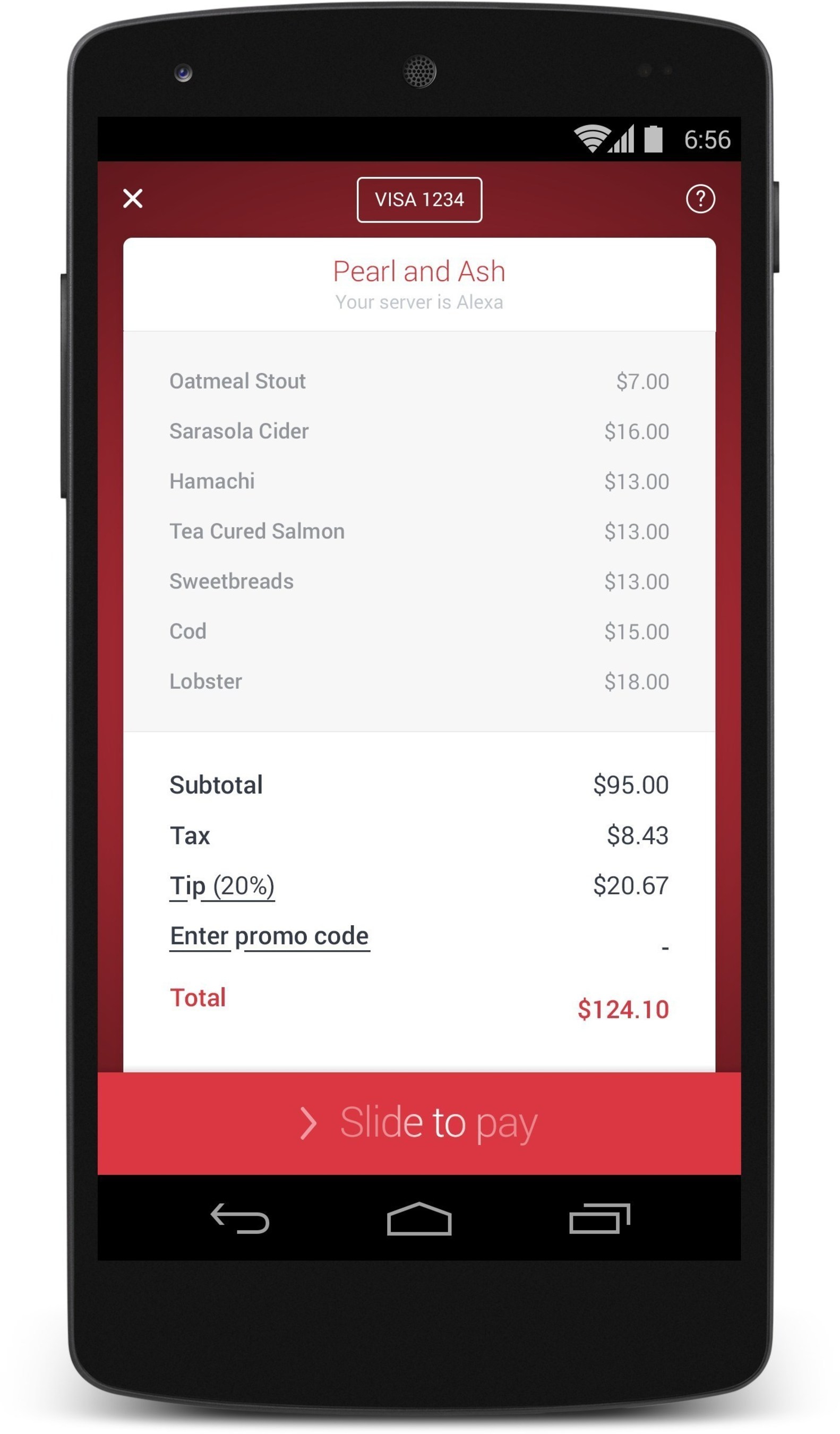 Pay with OpenTable Arrives on Android