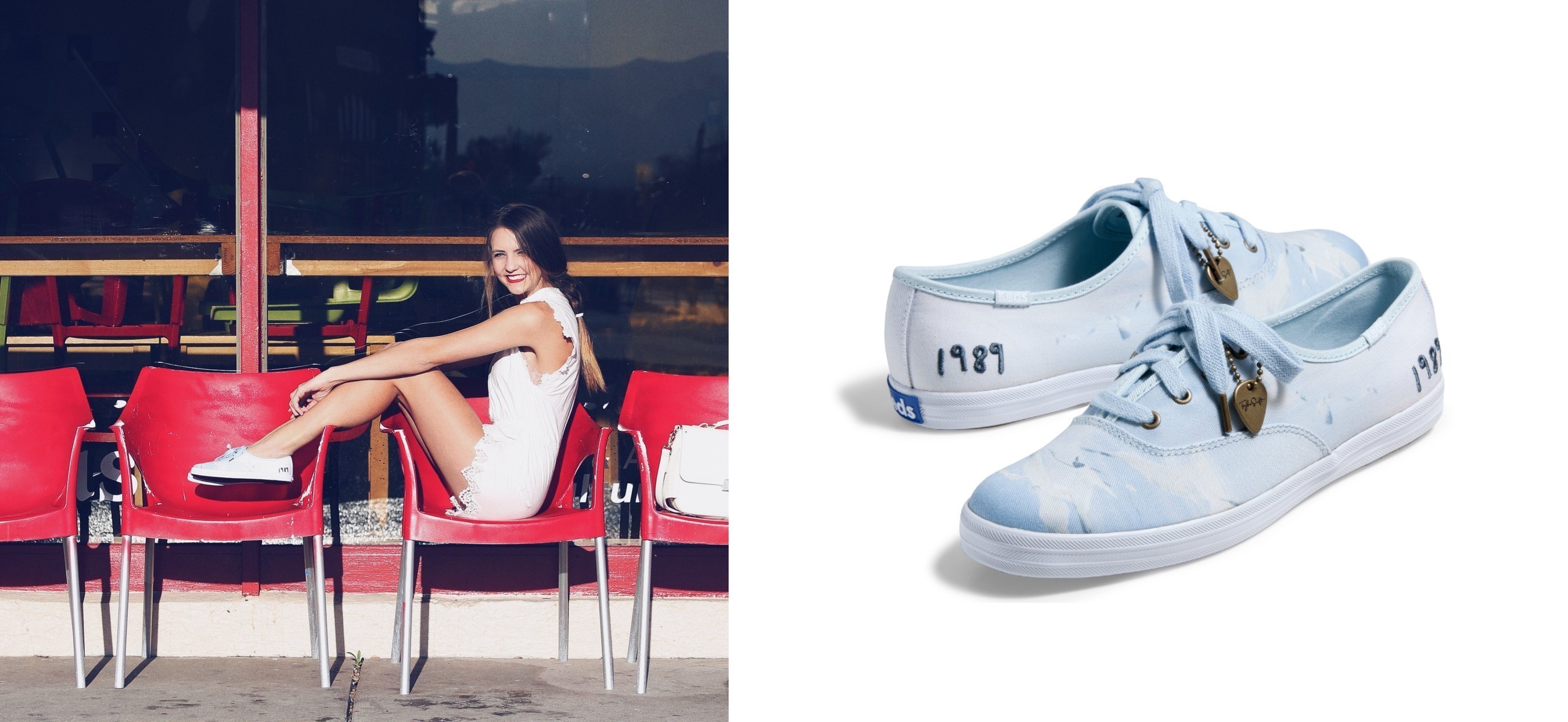Unveils Limited Edition Sneaker In Celebration Of Taylor Swift's 'The 1989 World Tour'