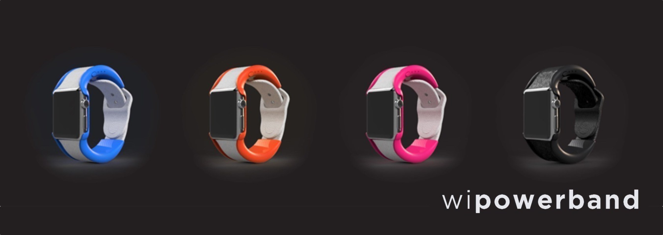 wiPowerBand.com introduces the first wearable battery extender for the Apple Watch. A compact battery and wireless power transmitter is embedded in a sleek molded unit that fits under the Apple Watch, providing extended battery life and protection.