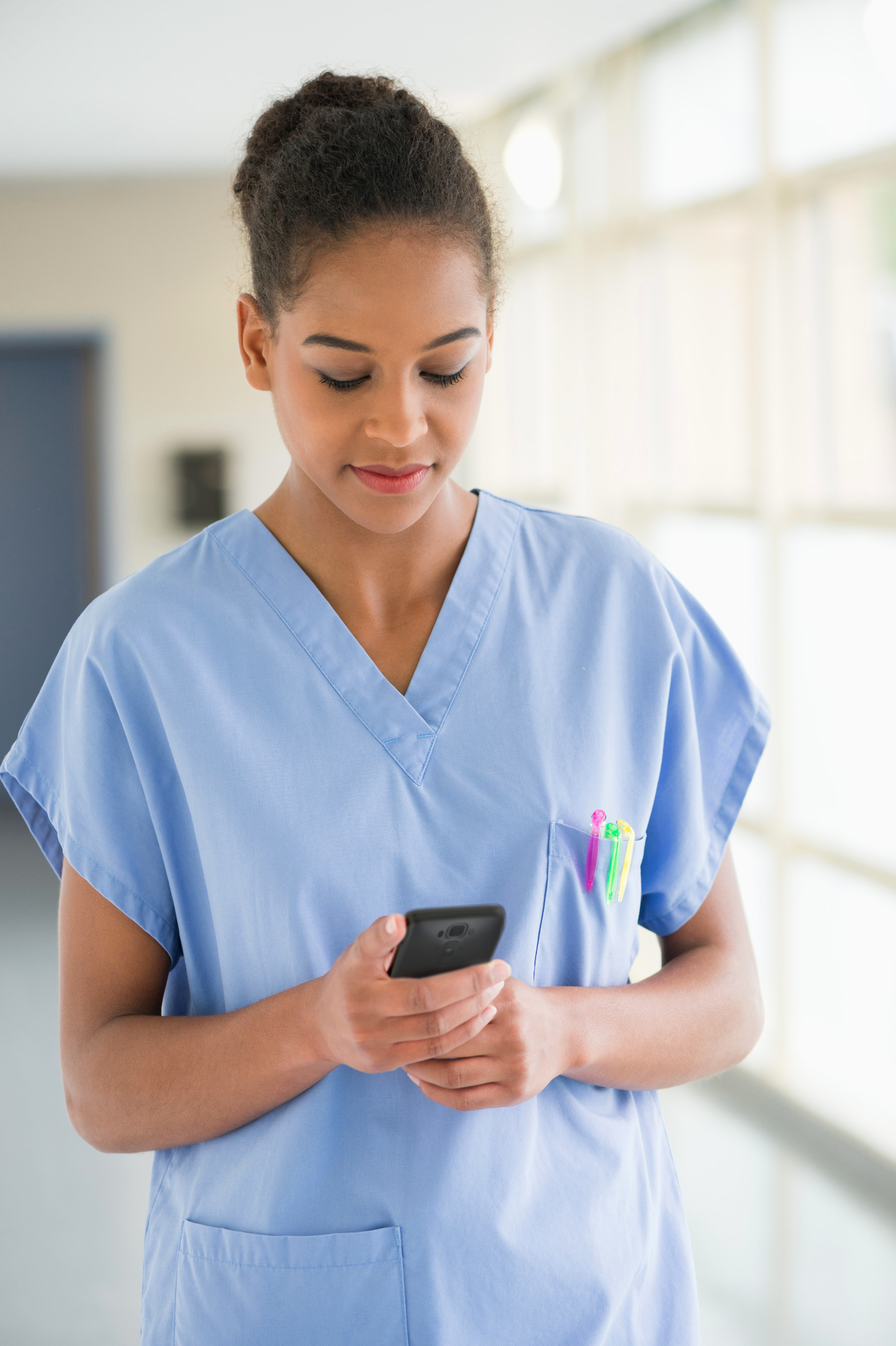The Philips CareEvent mobile application turns a smartphone into a valuable clinical tool for on-the-go nurses.