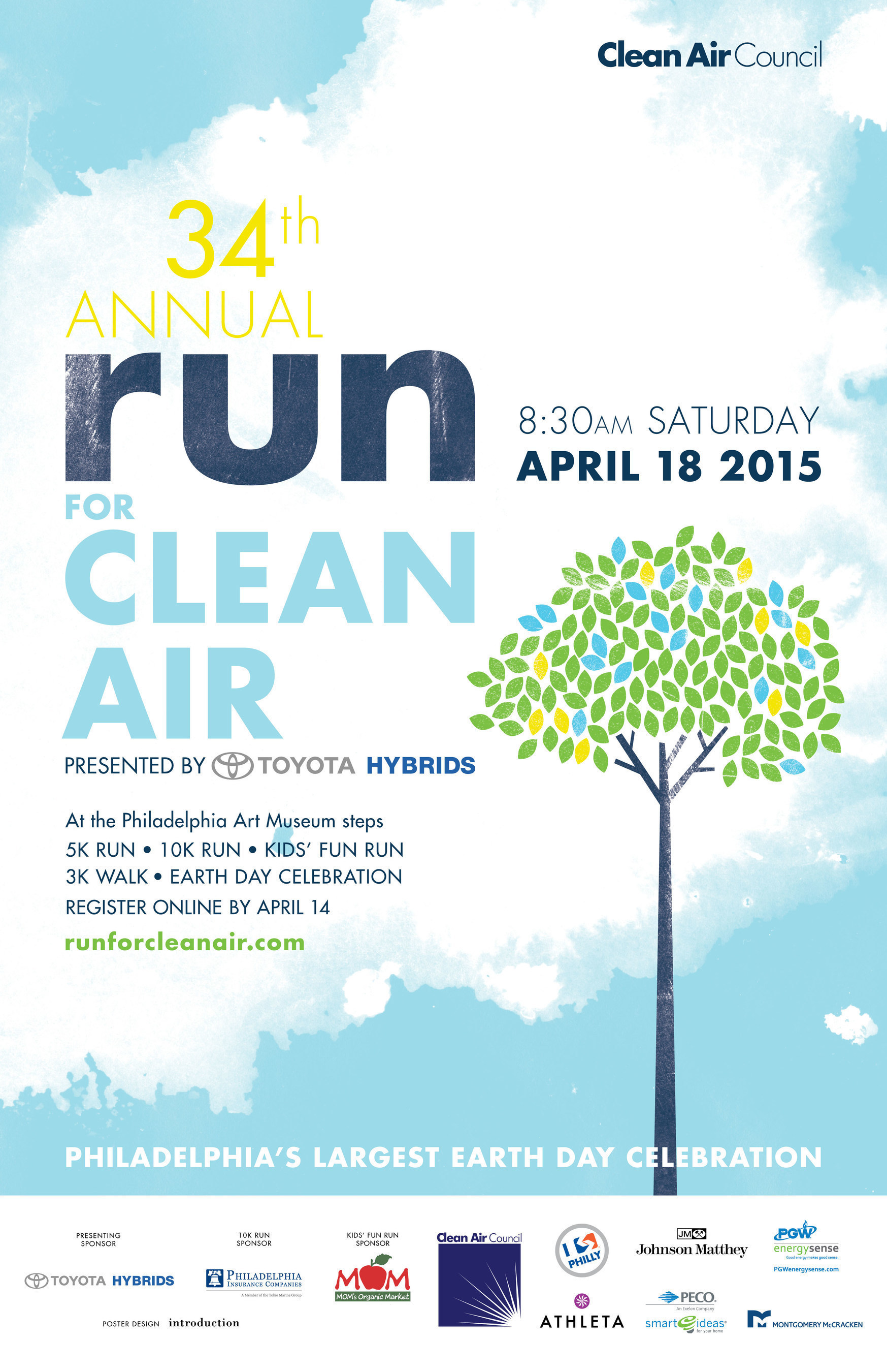 Thousands Celebrate Earth Day and Run for Clean Air in Philadelphia