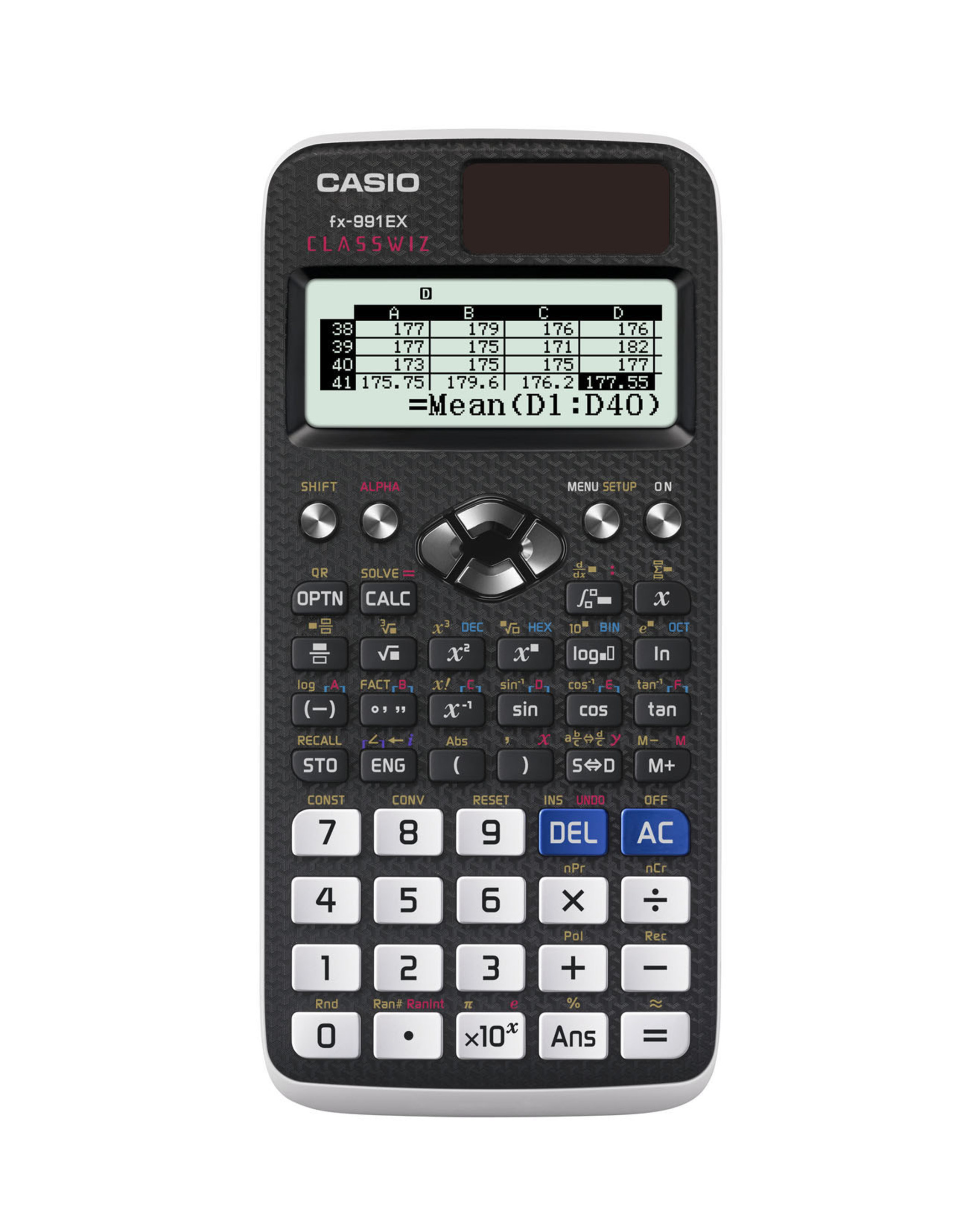 Casio Launches New Fx 991ex Scientific Calculator With Spreadsheet