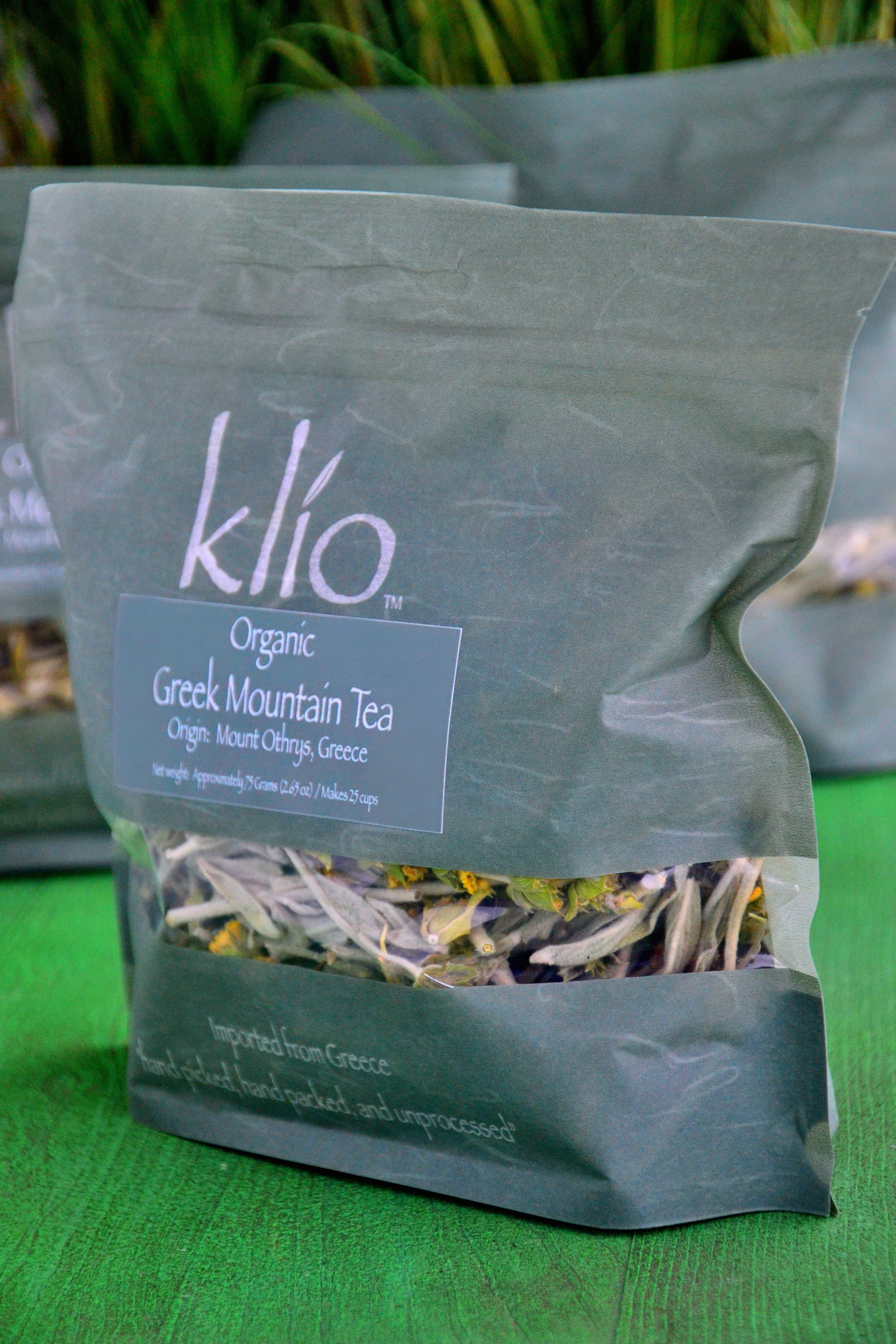 Klio Organic Greek Mountain Tea