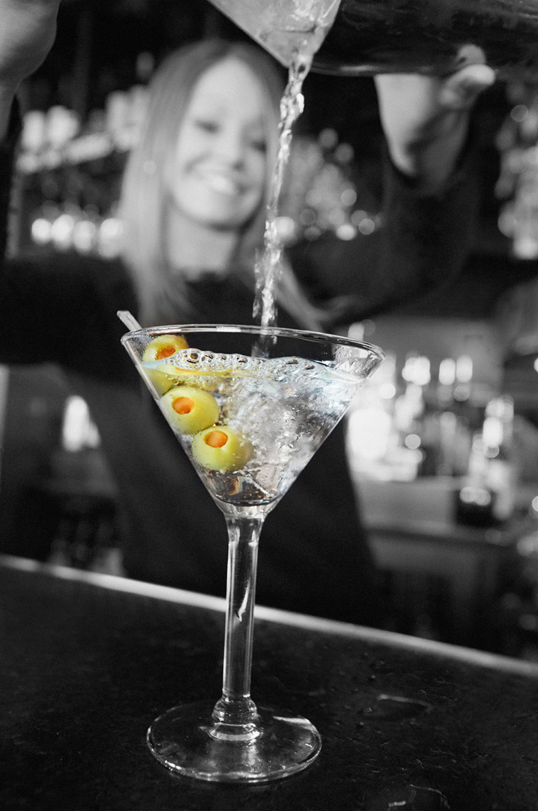 Bar Louie Signature Martini - The Dirty (PRNewsFoto/Bar Louie)