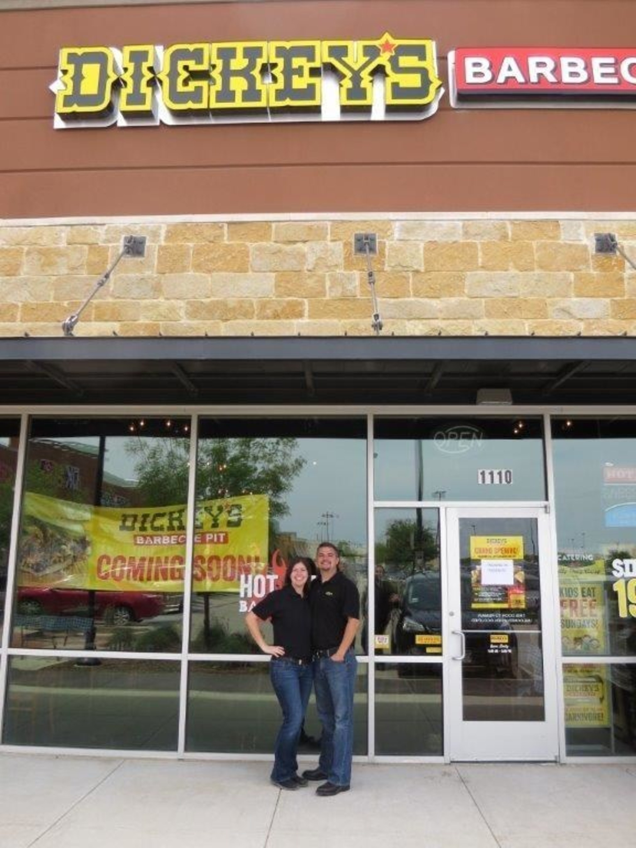 Dickey's Barbecue Pit opens in the Rayzor Ranch shopping center on Thursday with a three day grand opening.