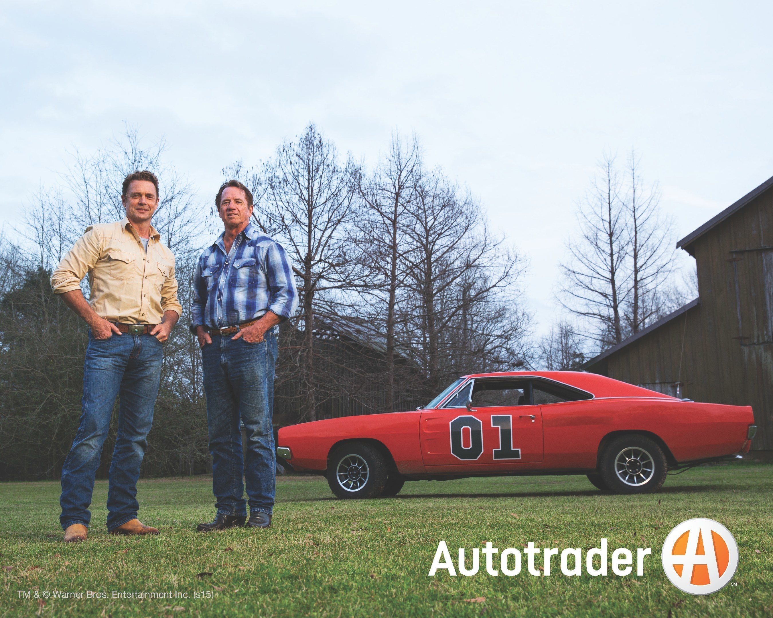 Autotrader Enlists Stars of "The Dukes of Hazzard" to Celebrate the Company's New Logo at Bristol Motor Speedway
