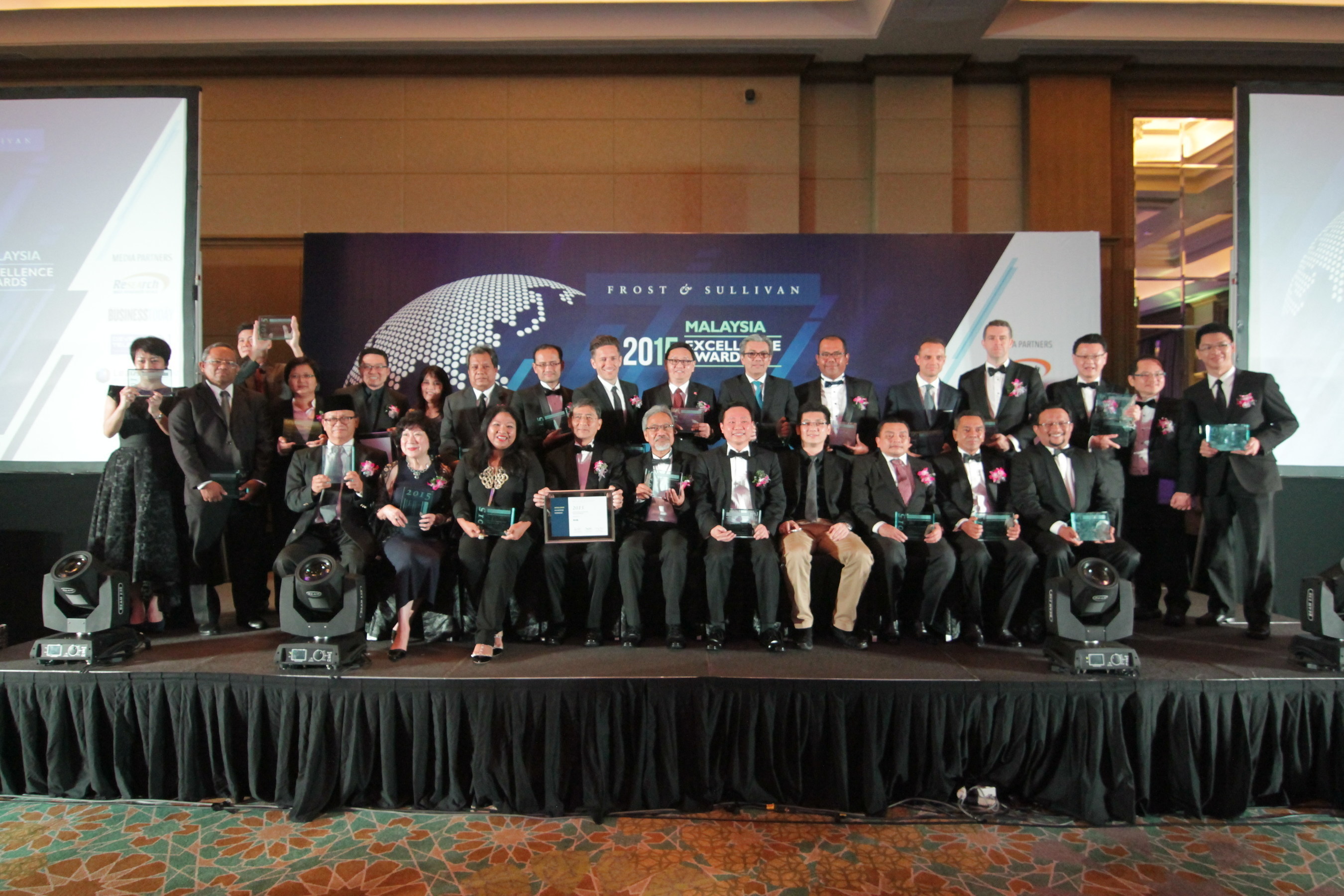 2015 Malaysia Excellence Award recipients