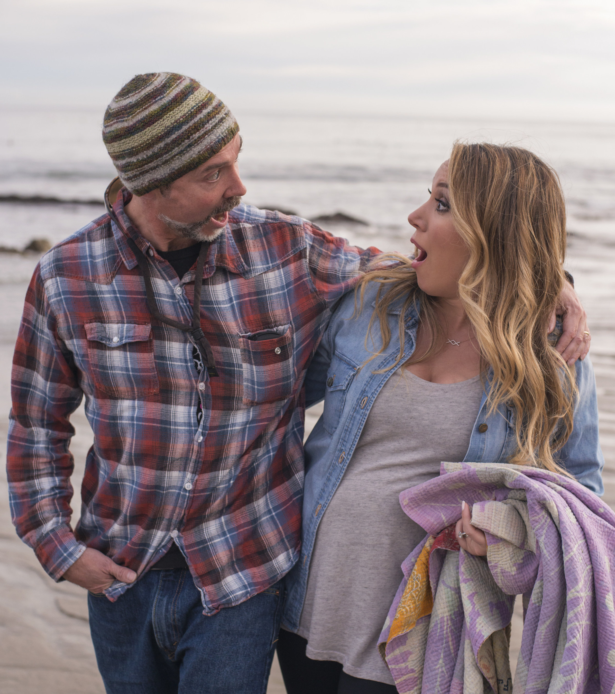Tim McOsker and Haylie Duff.