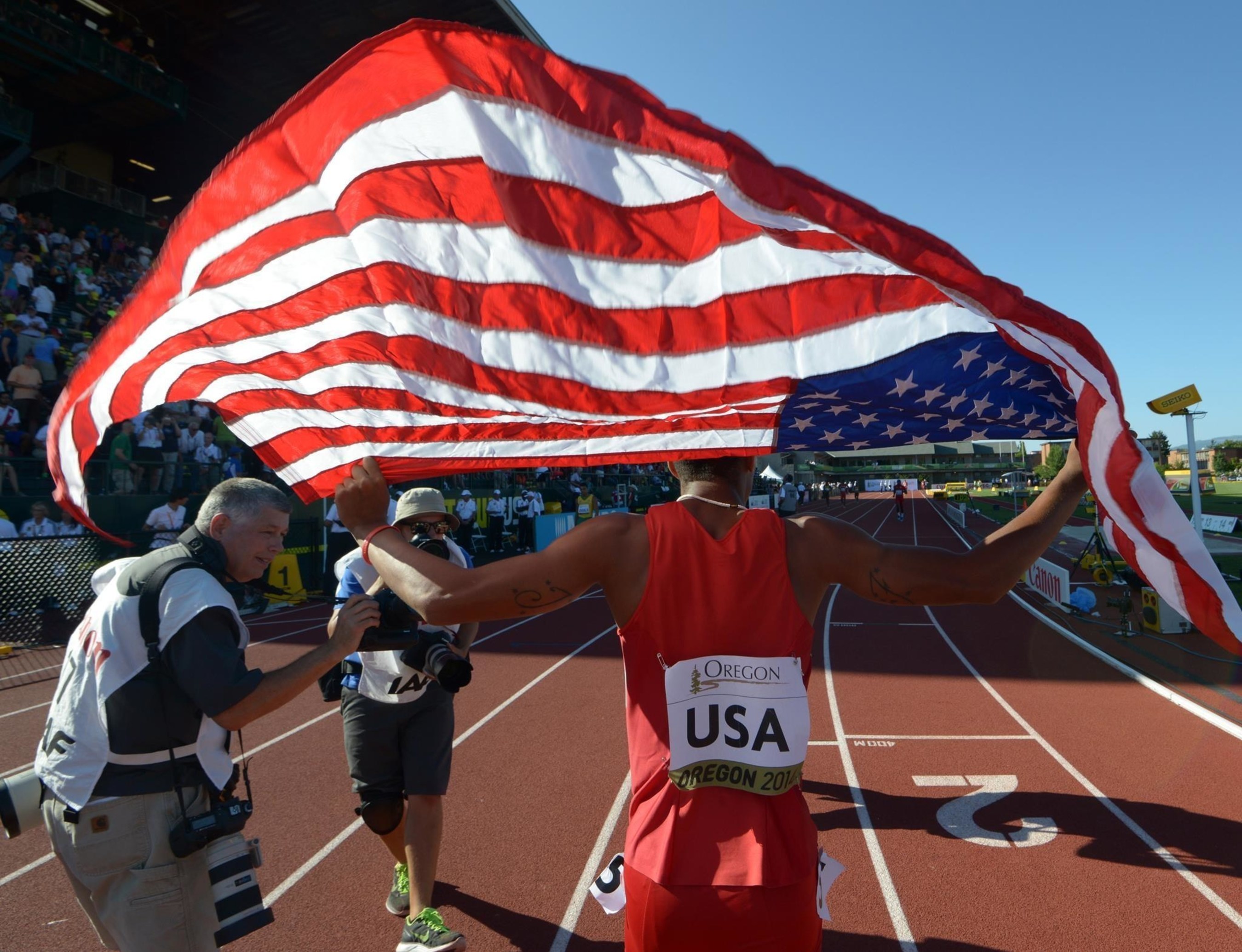 The IAAF's crown jewel of track and field, the World Championships, will be held in the United States for the first time in 2021. USA Track & Field, the City of Eugene and local organizing committee TrackTown USA will host the meet at the University of Oregon's historic Hayward Field. The 2021 World Championships will be the third IAAF championship event to be held in Oregon in the span of seven years.