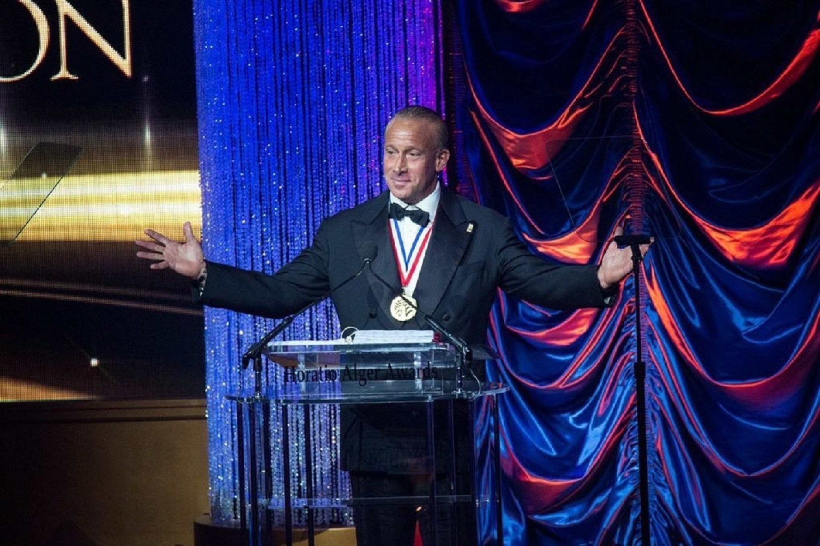 Mr. Zimmerman delivers his acceptance Speech after receiving the Horatio Alger Award last weekend in Washington, D.C. Photo Courtesy of Horatio Alger Association.