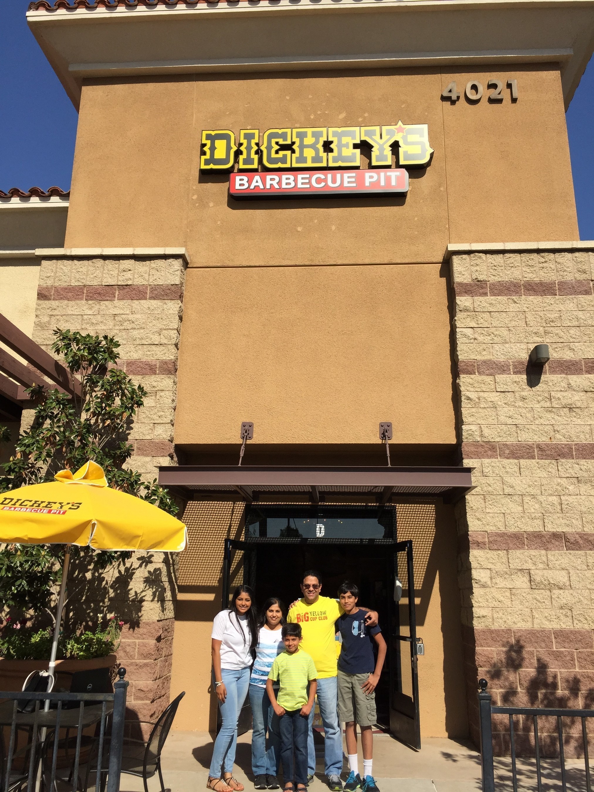 Dickey's Barbecue Pit celebrates new location with a three day grand opening celebration where three lucky guests win free barbecue for an entire year!