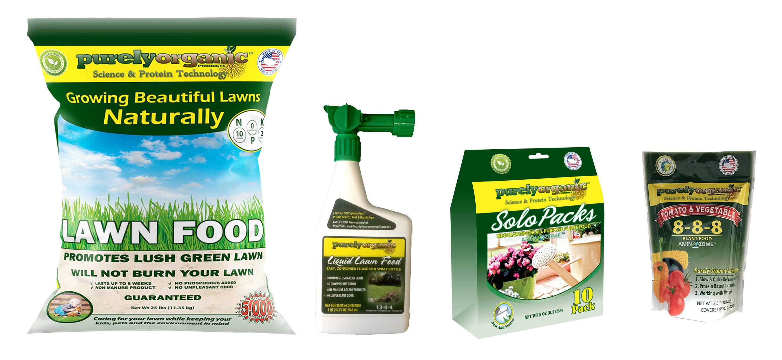 Purely Organic Products Debuts Two New, Natural Lawn and Gardening