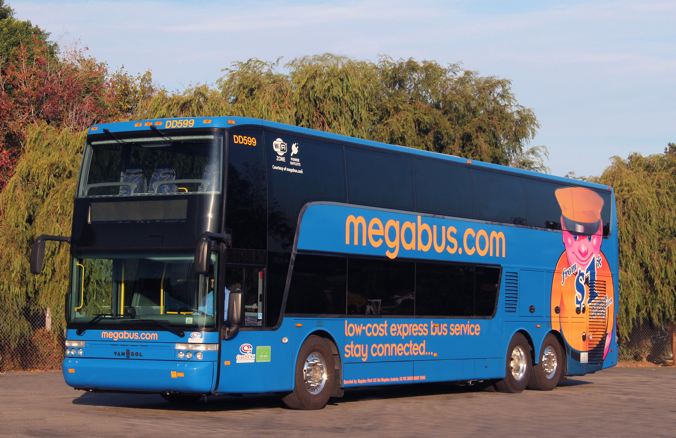 Coach USA and megabus.com - the popular city-to-city, express bus company - today announced a multimillion dollar investment in a hi-tech eco-driving system for their bus operations across the United States to help reduce fuel consumption and carbon emissions, improve customer comfort and cut the risk of accidents.