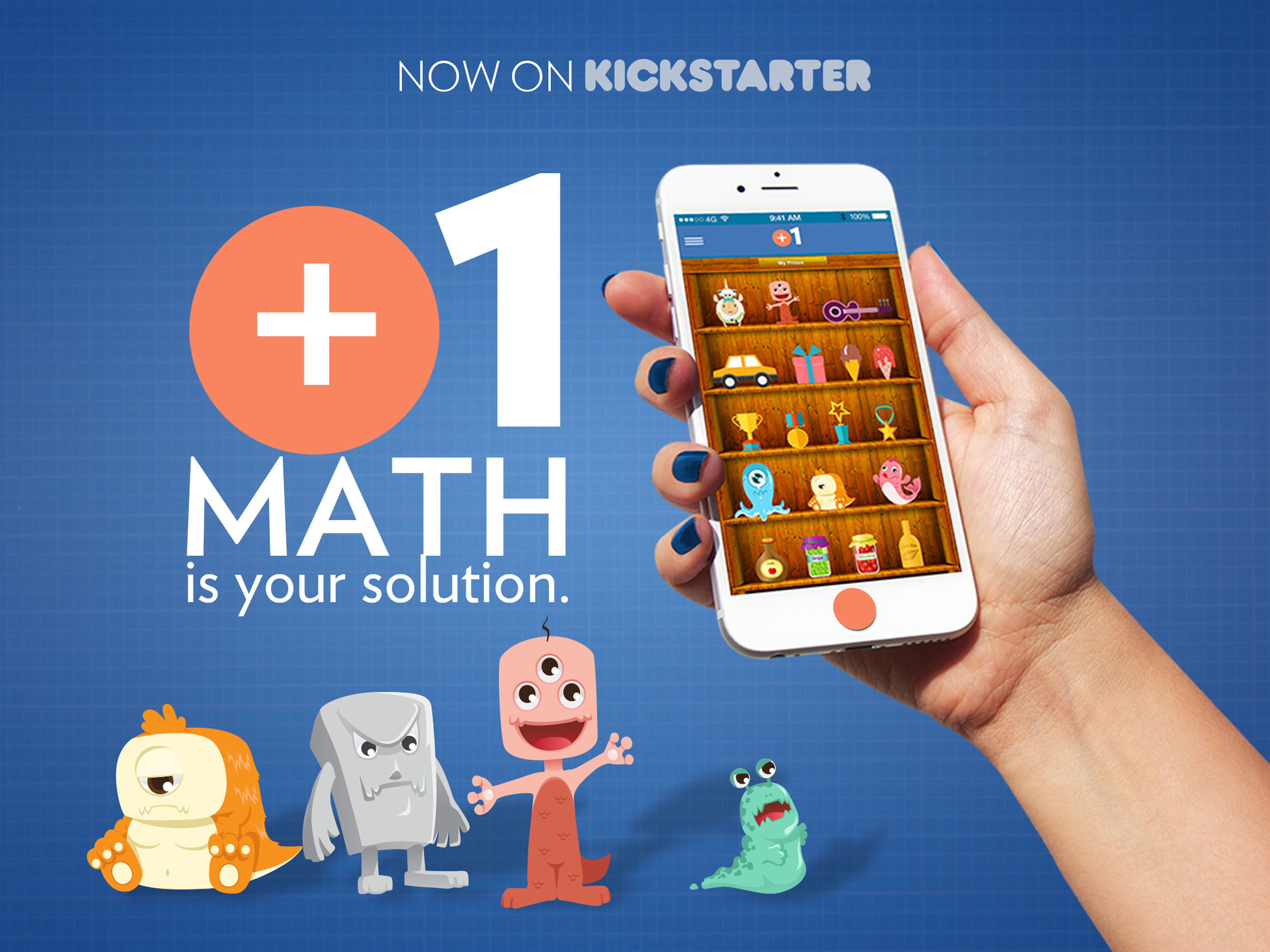 The U.S. has a Math Crisis. You can Help. Only 26% of high school seniors test at grade level in math. Internationally, the U.S. ranks 30th in math proficiency.  We're creating the +1Math app for kids that works on Smartphones, Tablets or Desktop Computers. +1Math will help students get seriously better at math in an easy, fun way that will pay off big-time in school, on standardized tests, and beyond. We're going to give it away for free to students from low-income families: 250,000 in the first year alone!