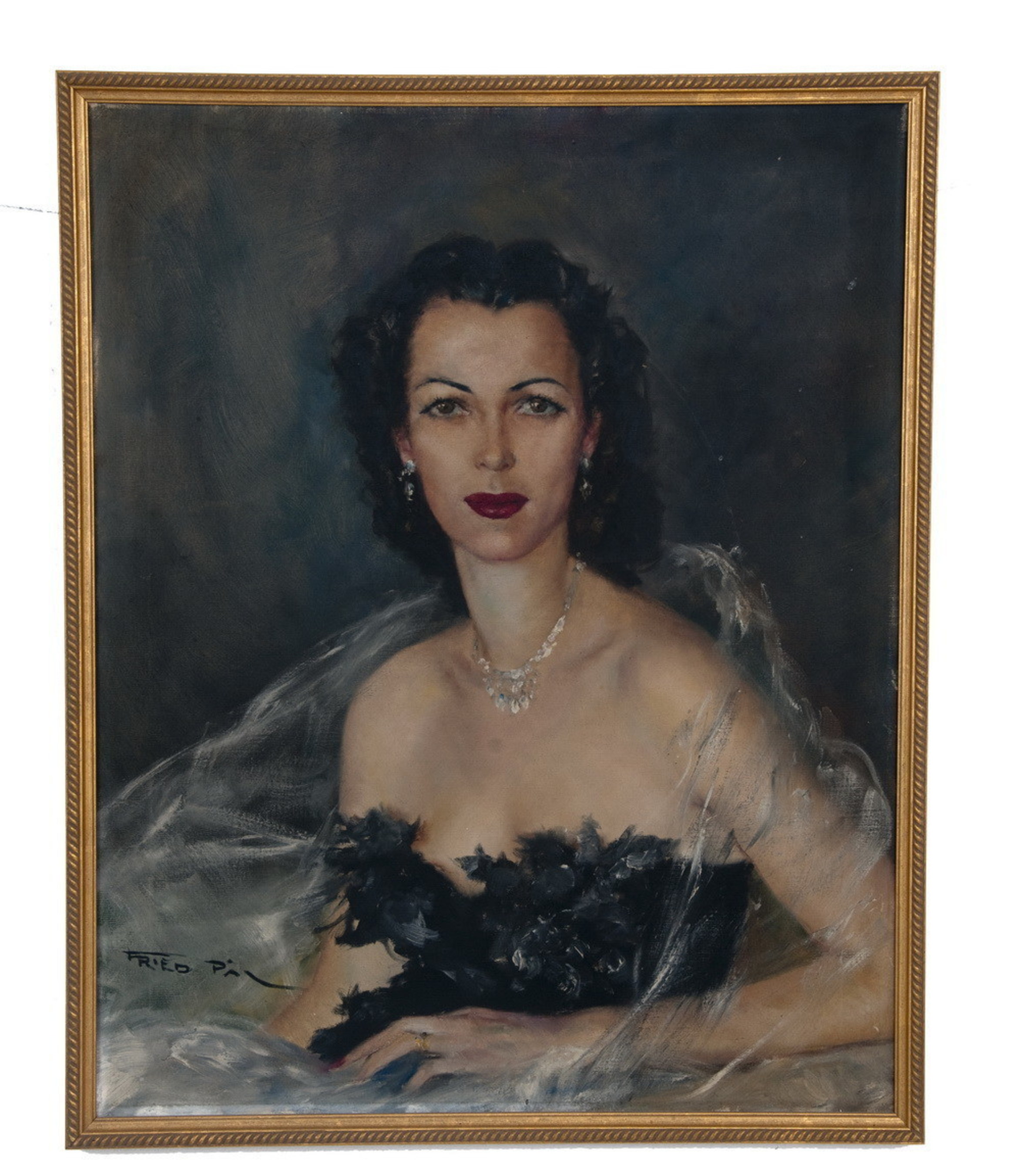 This portrait of Bess Myerson, the only Jewish Miss America ever crowned and a TV personality in the 1950s and '60s, is one of many fine appointments from her estate that will be available for auction at a sale presented by Abell Auction Company on May 3 in Los Angeles. The auction is expected to draw an international audience of buyers, with live and online bidding starting at 10 a.m. The sale will feature more than 550 lots of fine art, antiques and other items from estates throughout Southern California.