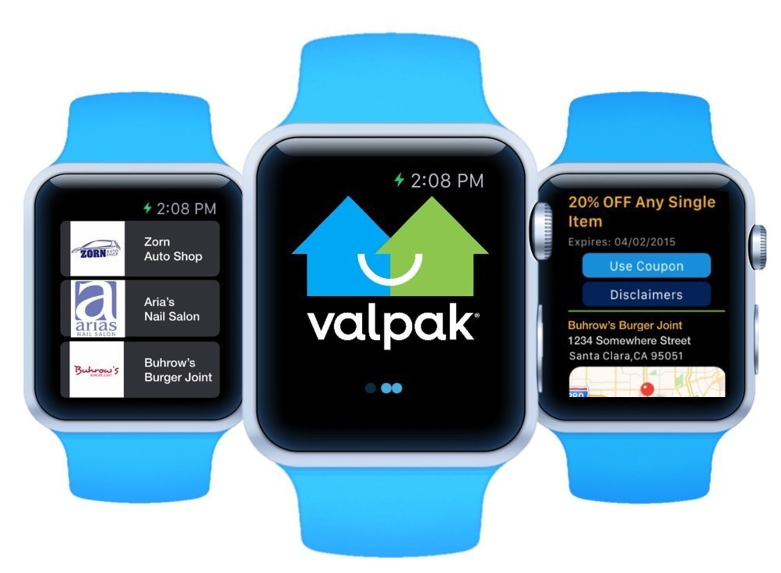 Valpak Launches Coupon App for New Apple Watch