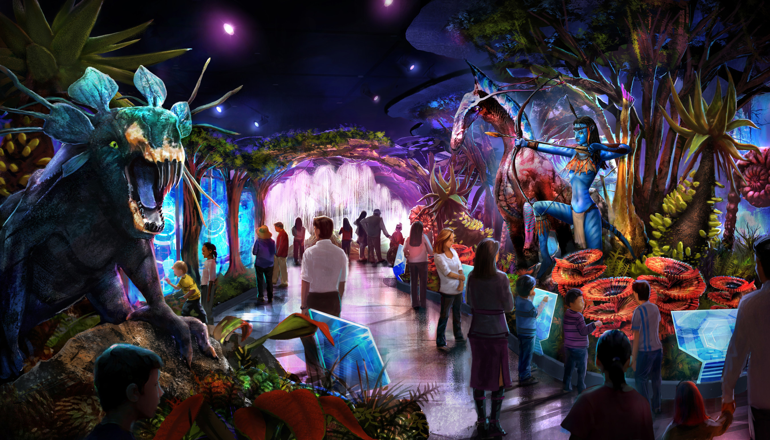 JAMES CAMERON'S AVATAR(TM) GLOBAL EXHIBITION COMING FALL 2016 (Concept Art)