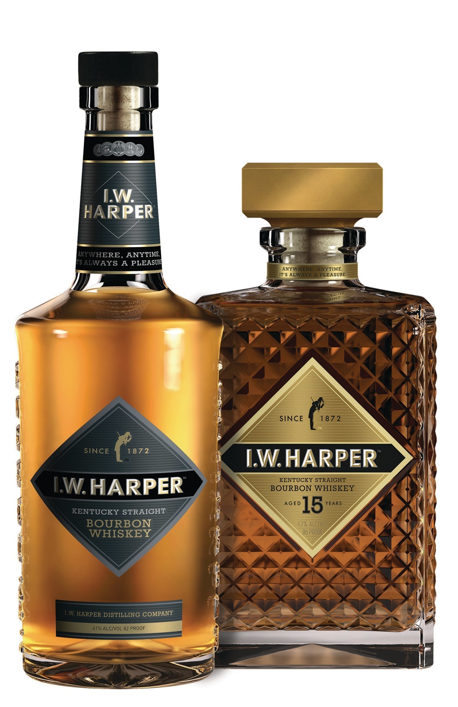 I.W. Harper(TM) Brand Returns Stateside After Two Decades Abroad Releasing I.W. Harper Kentucky Straight Bourbon Whiskey and Limited Edition I.W. Harper 15-Year-Old Kentucky Straight Bourbon Whiskey.