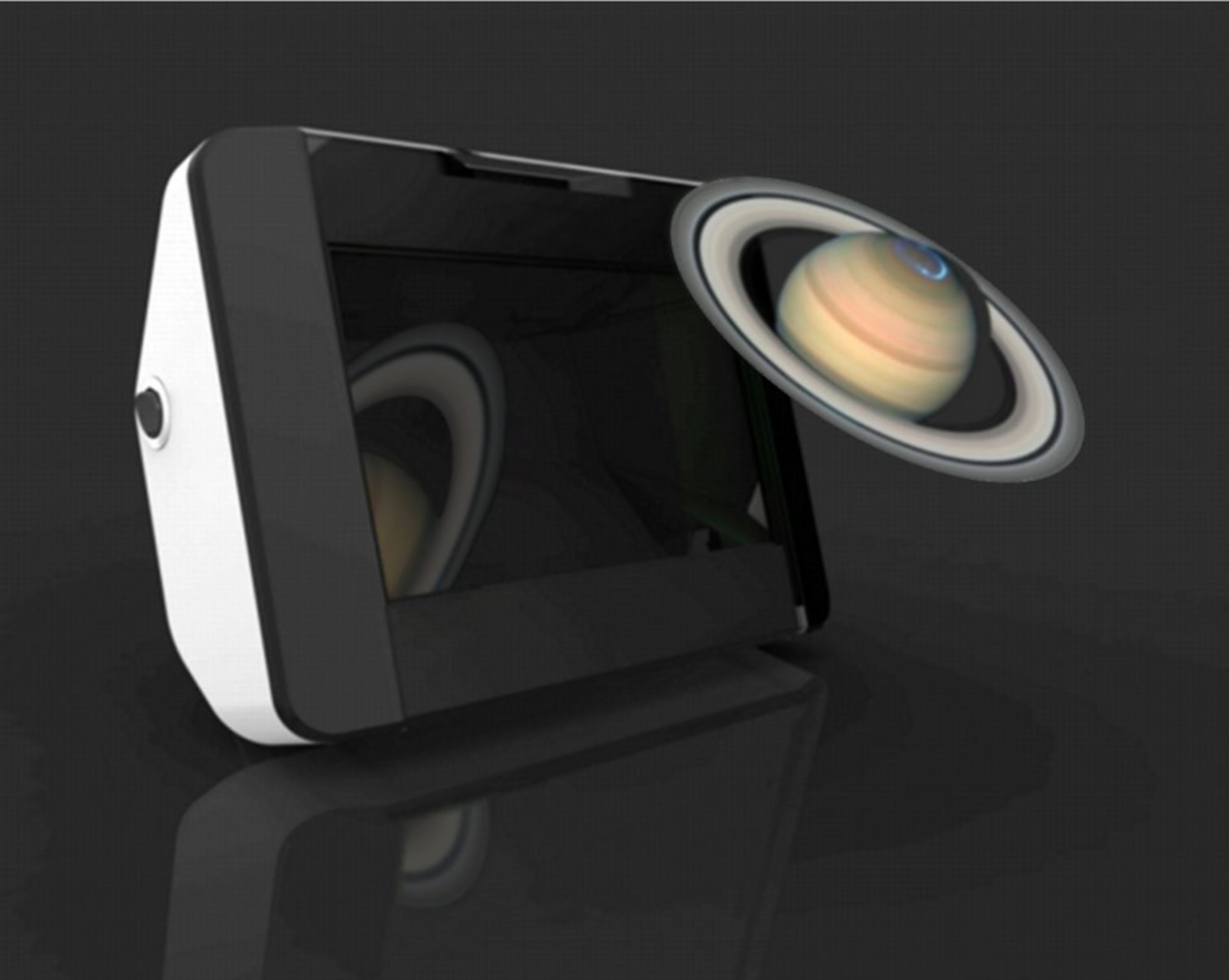 Holographic Optical Technologies' new Voxbox viewer, available via their Kickstarter campaign.