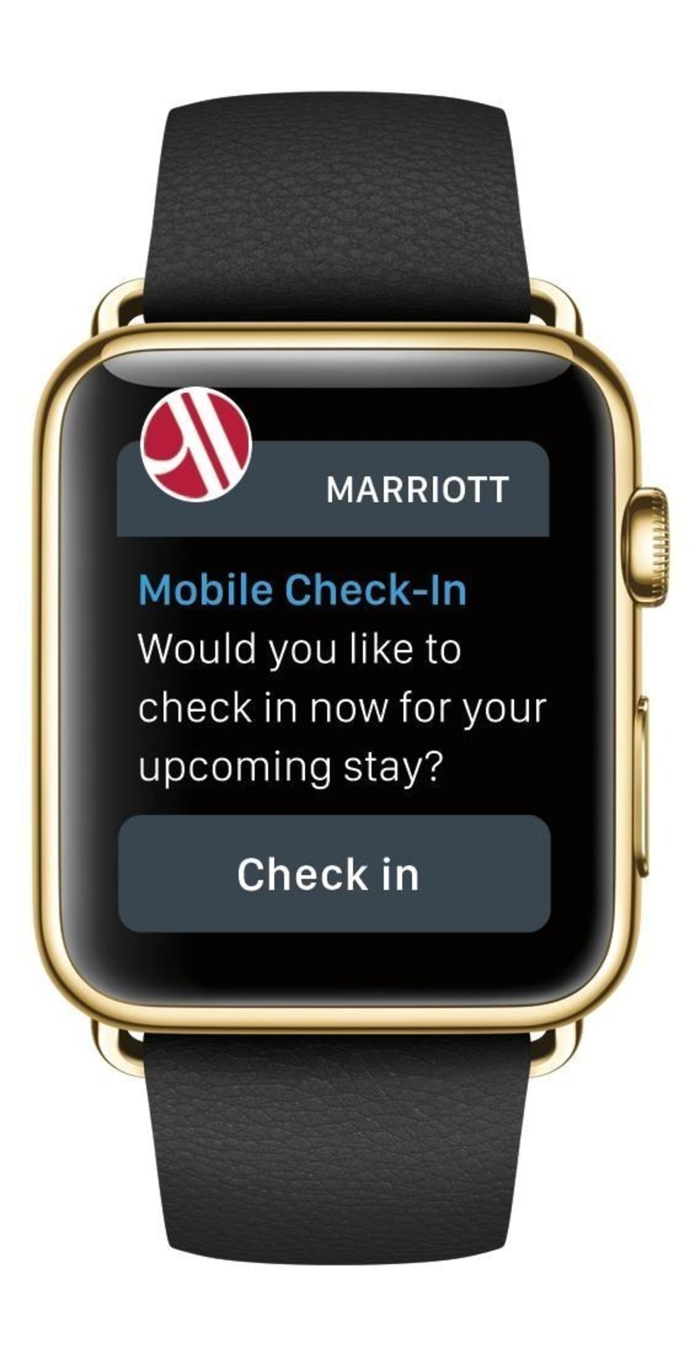 APPLE WATCH IS LATEST PERSONAL DEVICE TO FUEL MARRIOTT INTERNATIONAL'SMOBILE TRAVEL REVOLUTION