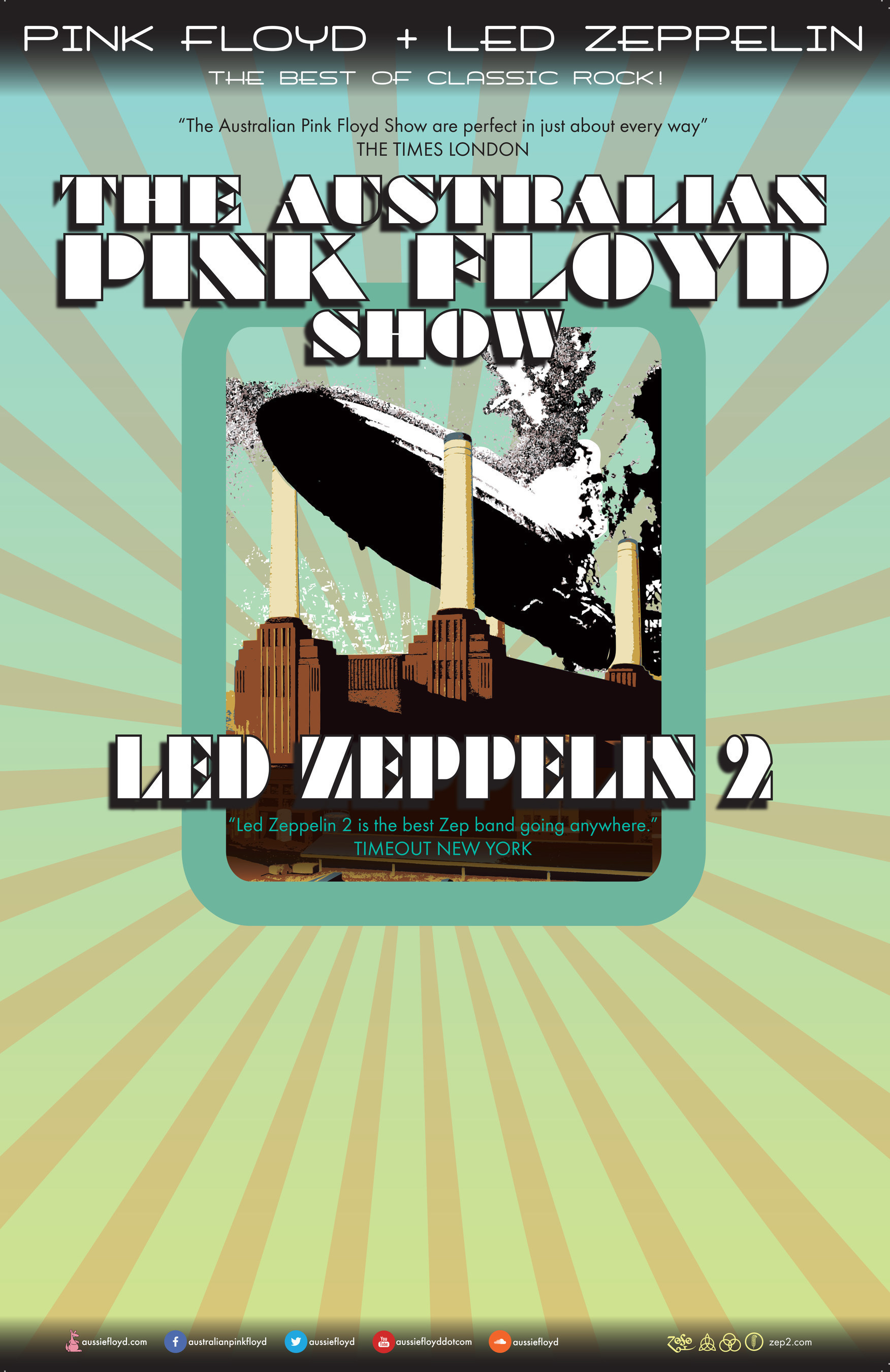 AUSTRALIAN PINK FLOYD ANNOUNCE NORTH AMERICAN TOUR WITH LED ZEPPELIN2
