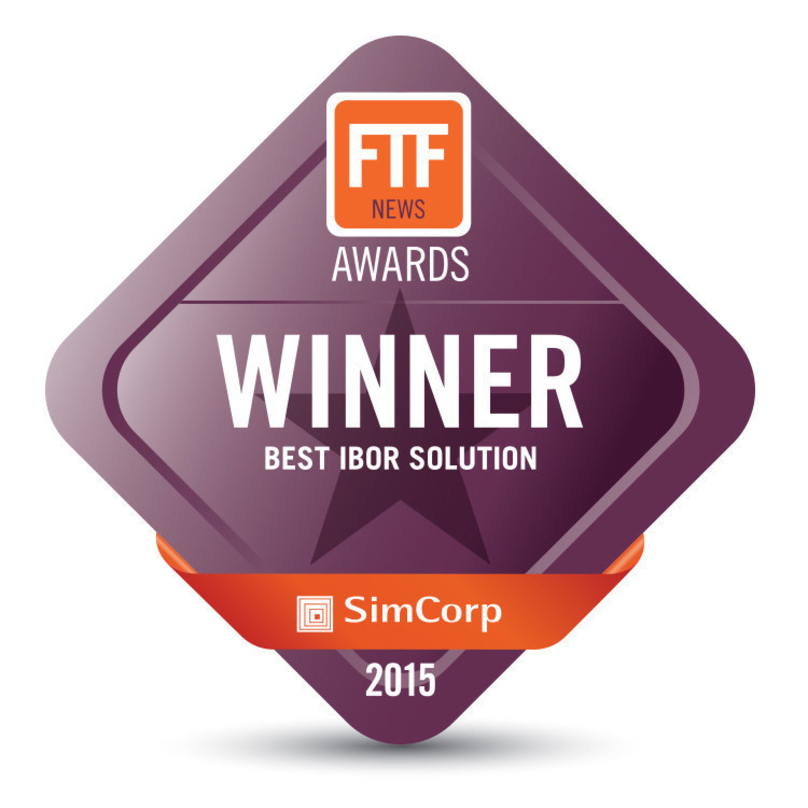 SimCorp, 'Best IBOR Solution,' FTF Awards 2015