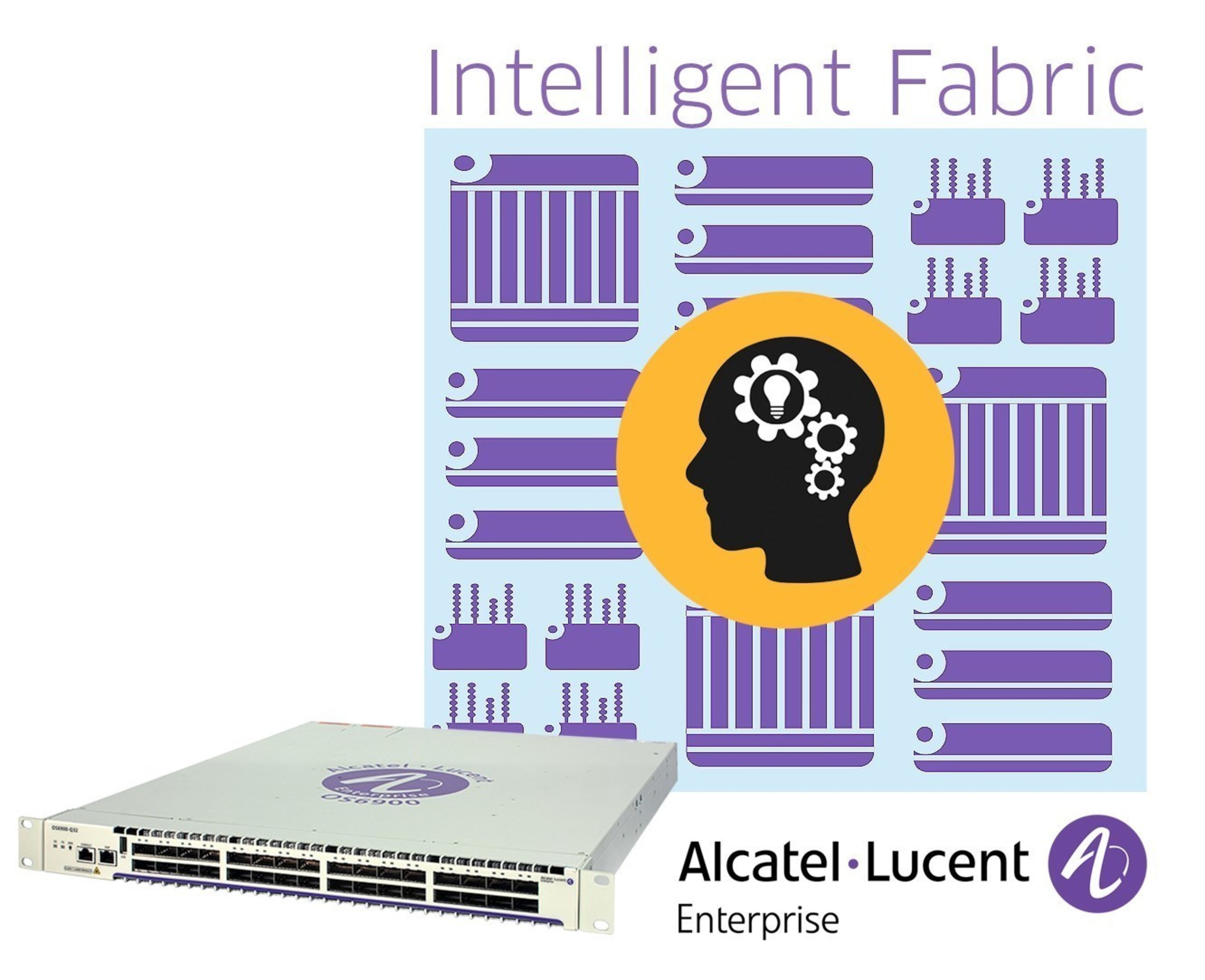 New Alcatel-Lucent Enterprise Intelligent Fabric technology available for all OmniSwitch products including the new OmniSwitch 6900-Q32.