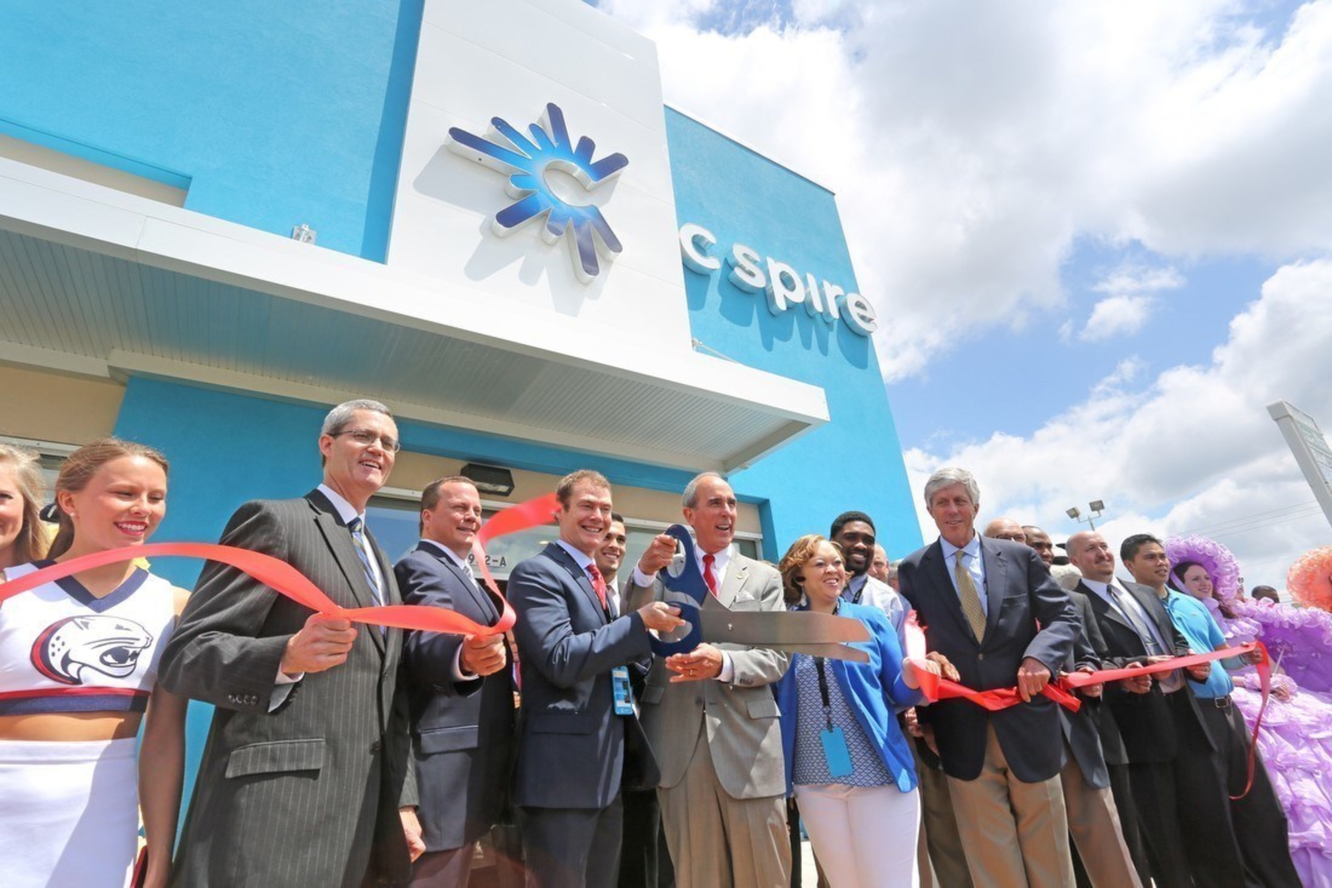 Local government officials, business executives and community leaders celebrated the grand opening Wednesday of C Spire's new customer experience retail shopping destination in Mobile, Alabama.  The 4,000 square foot store delivers an interactive shopping experience that mirrors how customers live, work and play and is expected to help the company move closer to its goal of becoming known as one of the nation's premiere retailers.