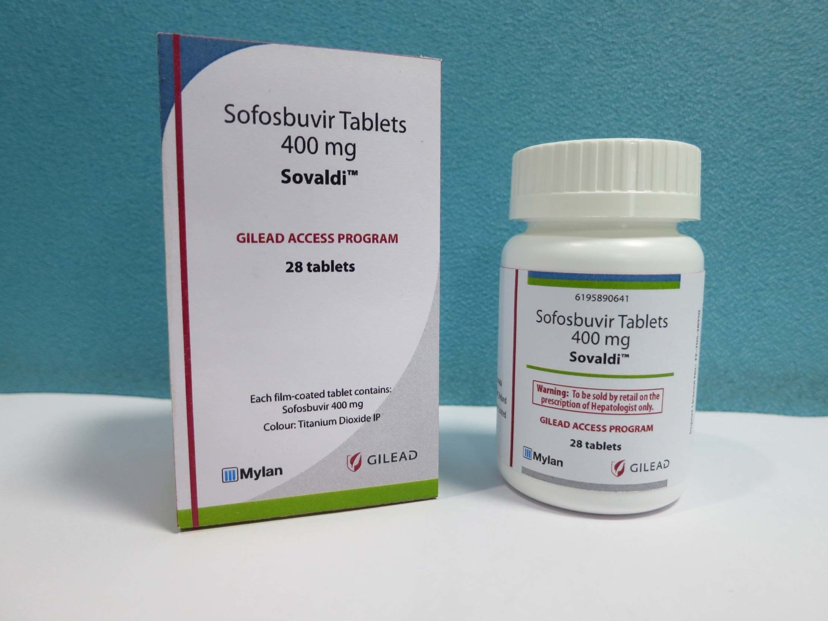 Mylan Launches Gilead Sciences' Sovaldi(R) Tablets in India