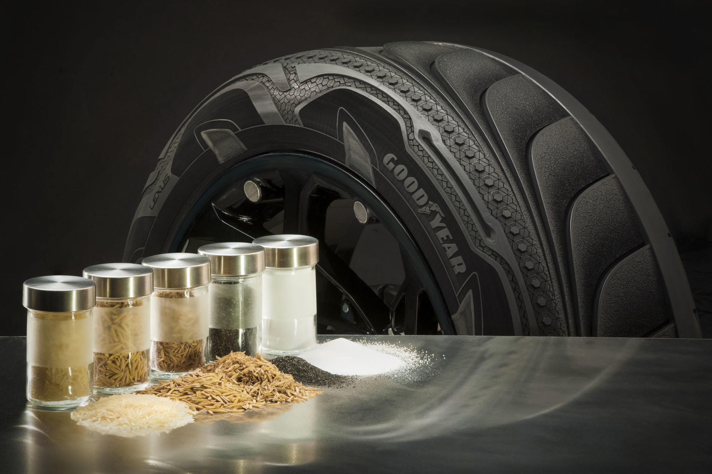 The Goodyear Tire & Rubber Company has reached supply agreements for silica derived from rice husk ash. Goodyear will begin using the silica this year in a consumer tire for the Chinese market.