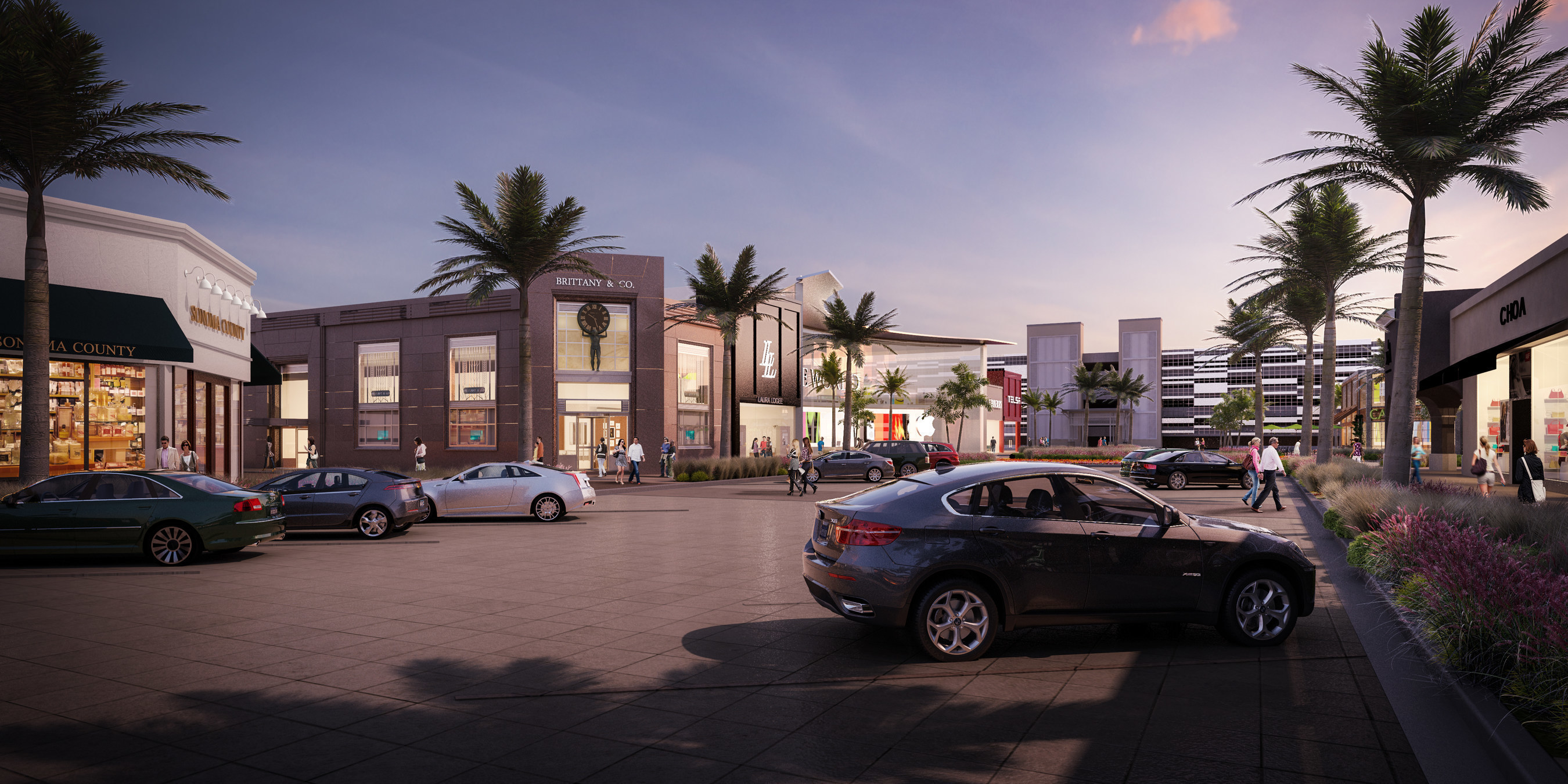 Rendering of Town Center at Sawgrass
