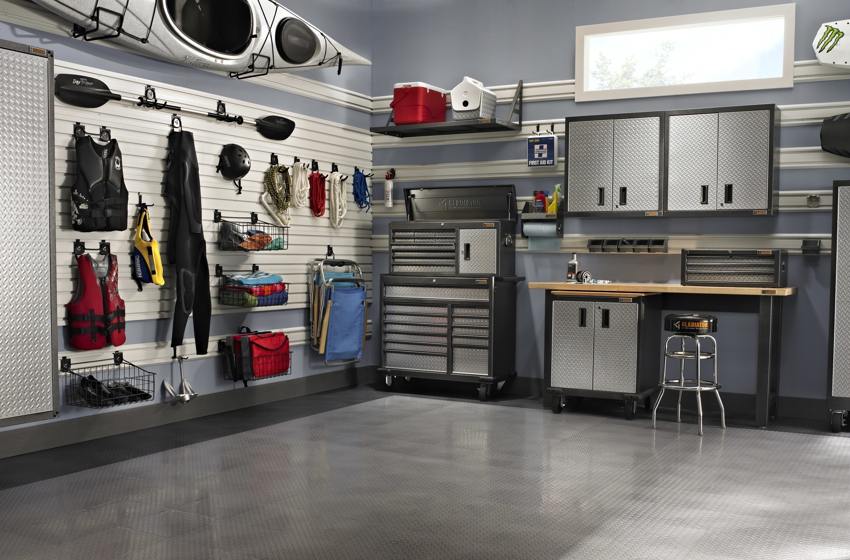 Garage Is Too Cluttered To Fit Their Car, Whirlpool Garage Shelving