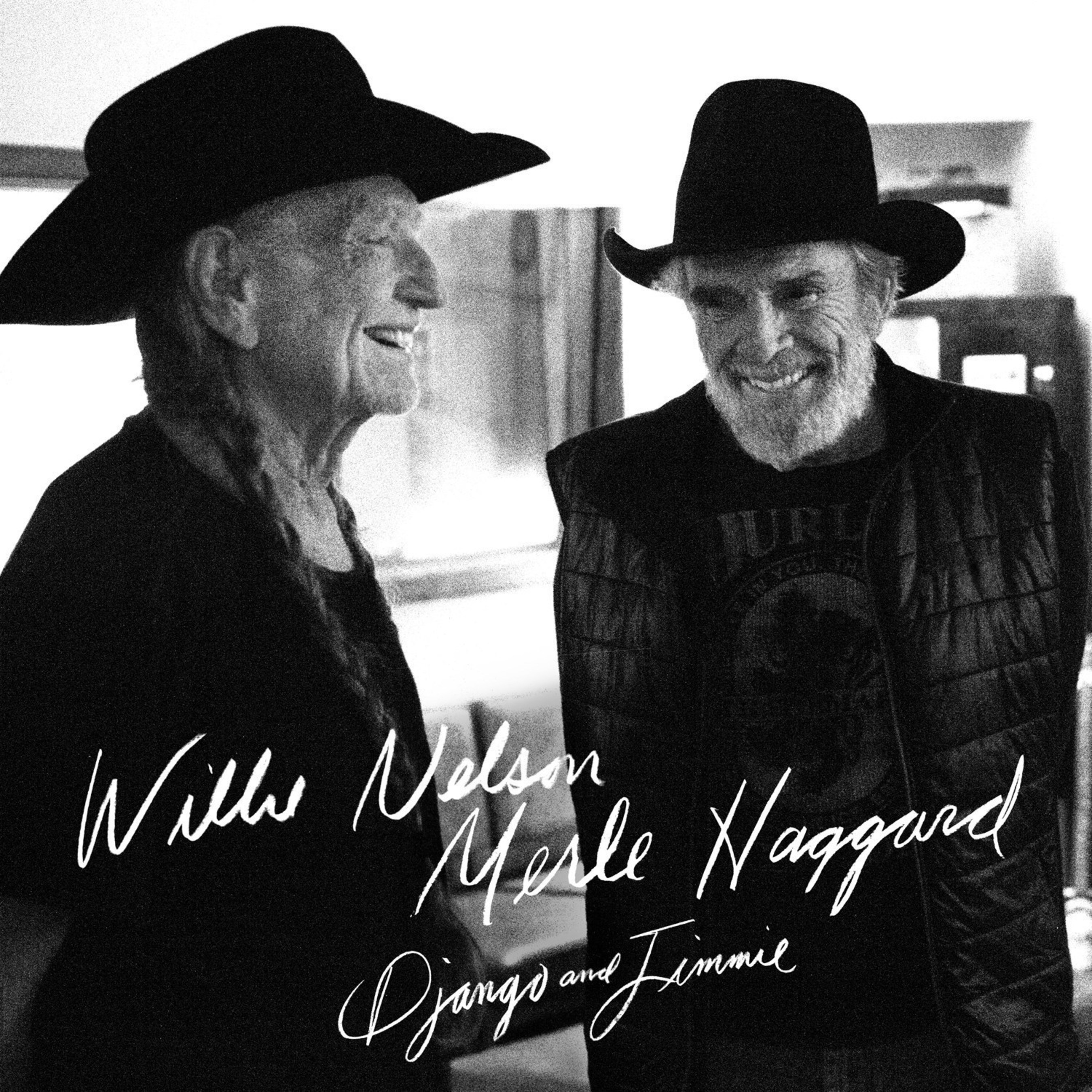 "Django and Jimmie", the new studio album collaboration from Willie Nelson and Merle Haggard, two of the founding fathers of American outlaw country music, debuts at #1 on the country charts!