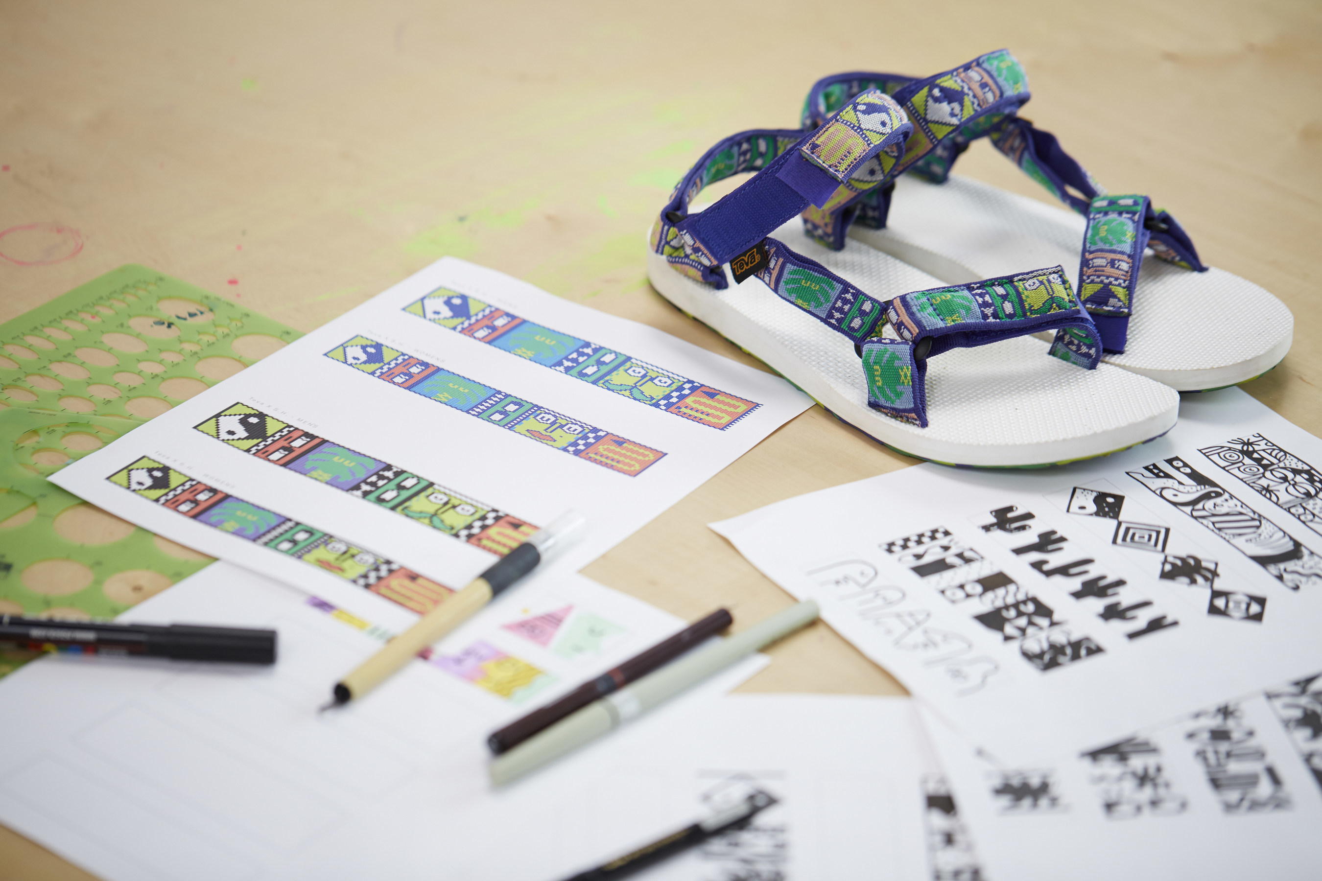Teva introduces a new Artist Series collection featuring artwork by National Forest, turning the iconic sandal silhouette into a canvas for California designers.