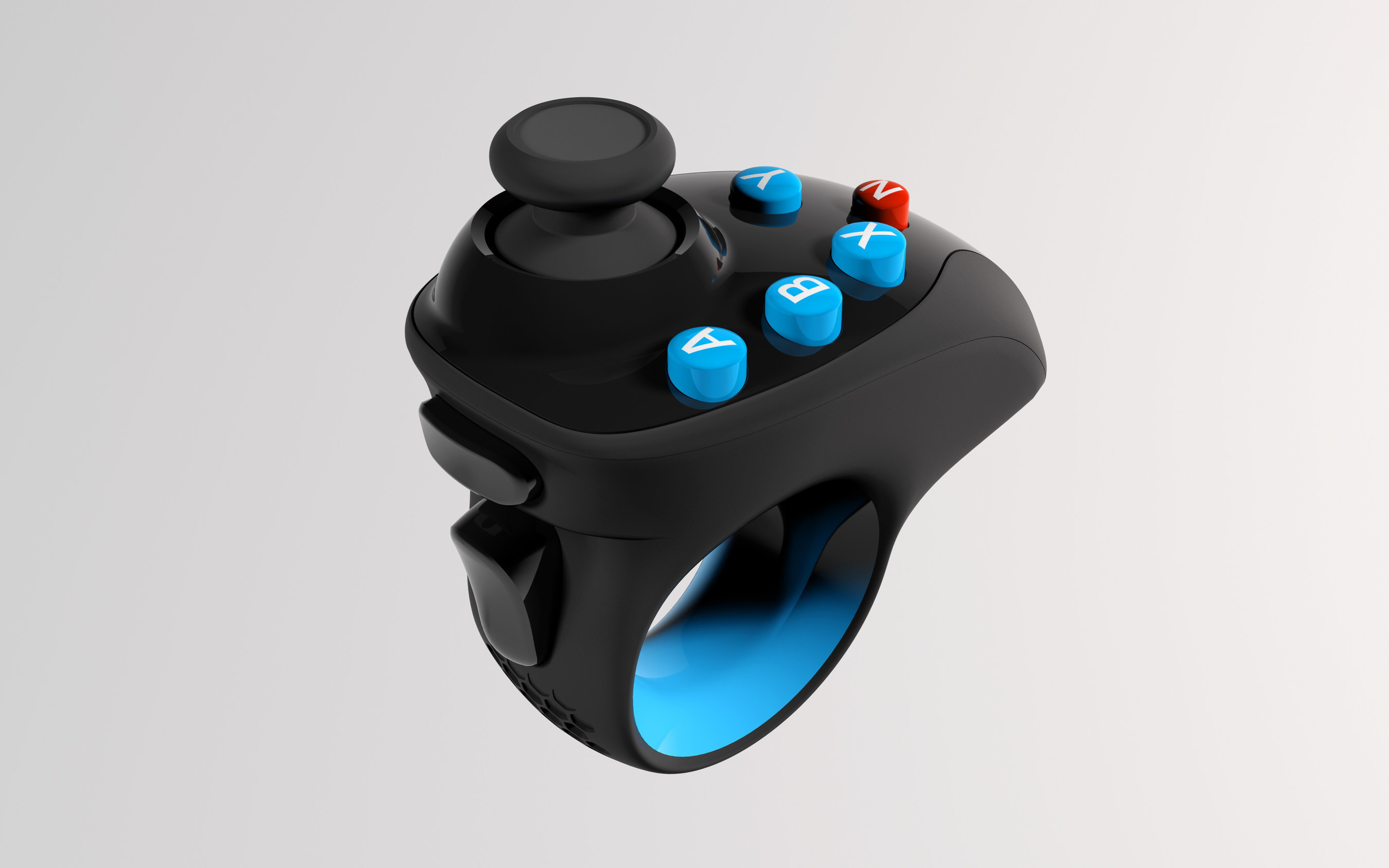 The Nod Backspin is the first multiplatform controller designed for VR with low latency, sub-millimeter accuracy hand tracking, and traditional joystick and analog controls.