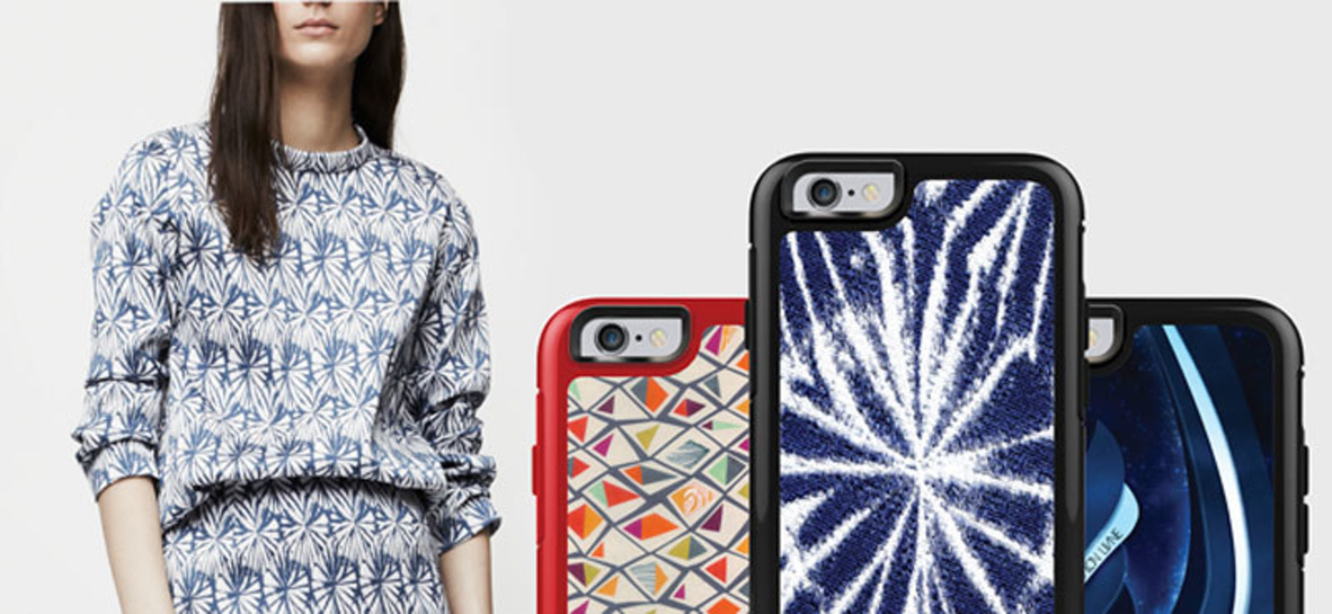 OtterBox MySymmetry Series cases are available now with designs from Wes Gordon, Alon Livne, Fiona Howard and more.