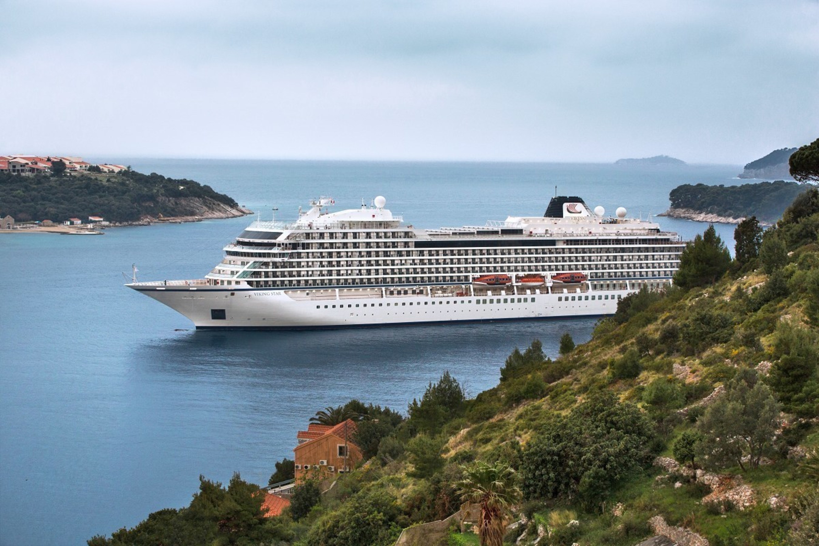 The recently christened Viking Star, Viking Ocean Cruises' first ship, sailing through Dubrovnik. The company has not only added sailing dates to existing itineraries, but has also created four new enrichment-filled programs that will take guests from the sun-soaked region of the Mediterranean to the cultural capital of St. Petersburg - all of which are now open for booking.
