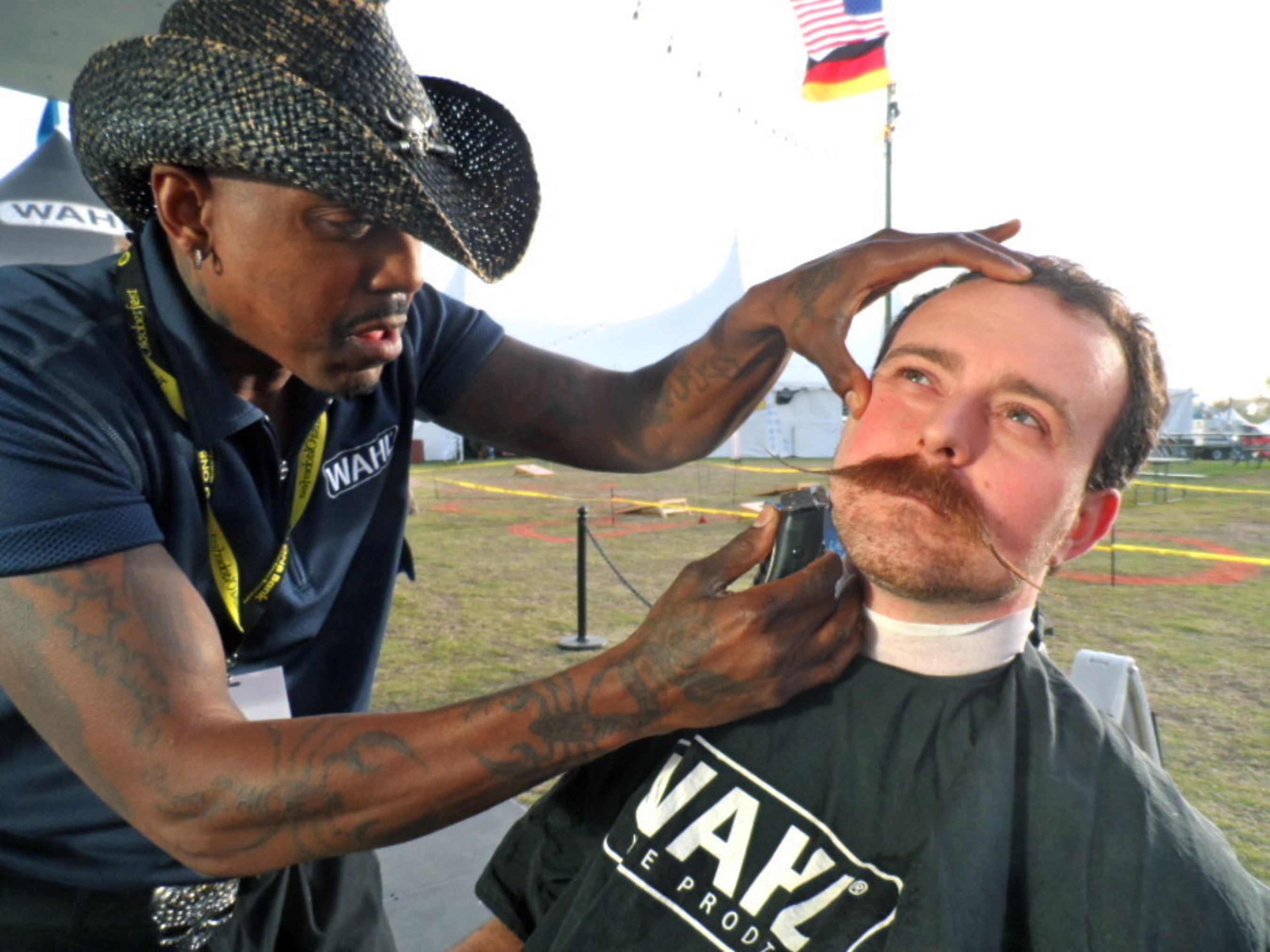 Wahl's mobile barbershop is visiting the 10 Most Facial Hair Friendly Cities in America offering free trims.