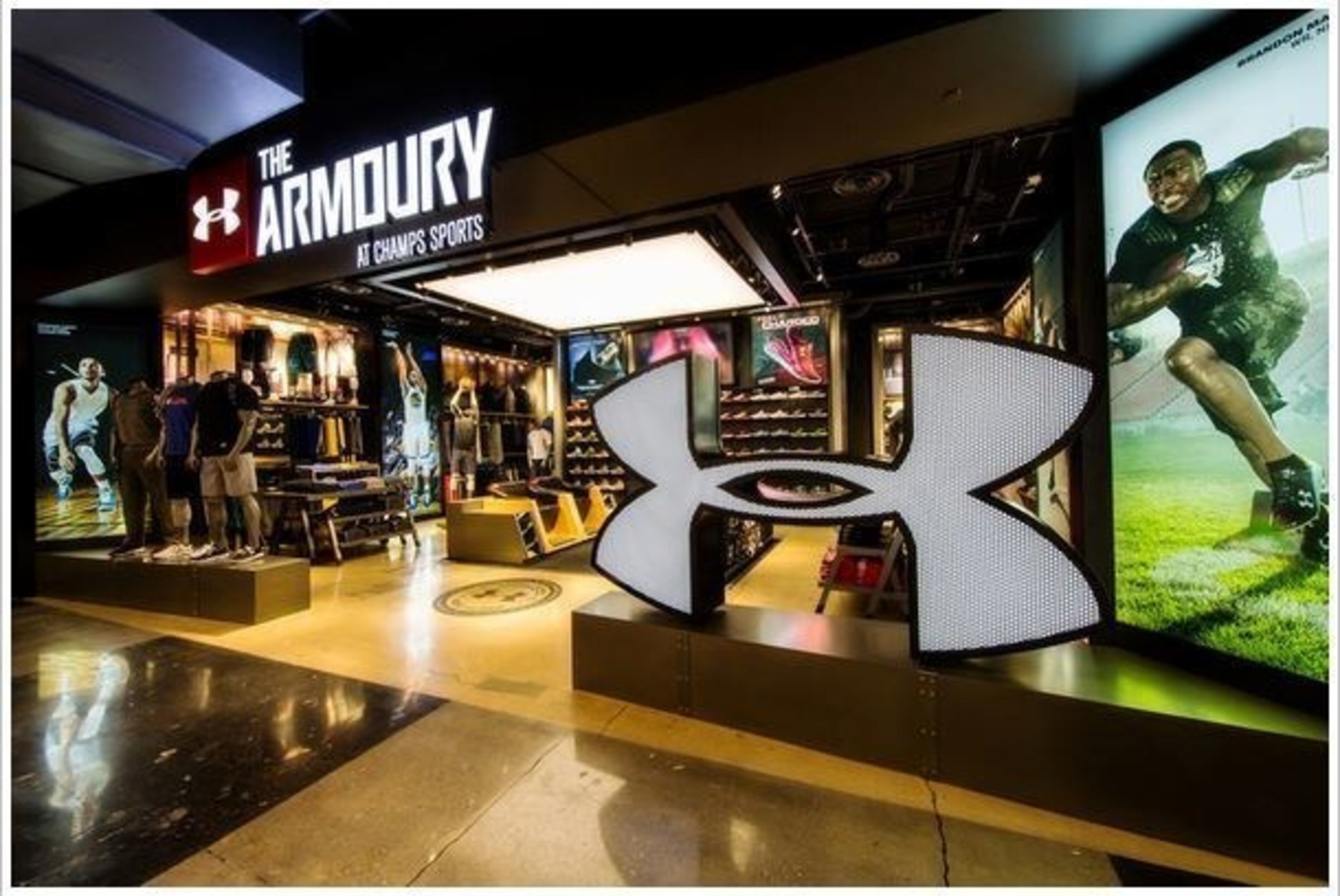 The ARMOURY at Champs Sports at The Mall in Columbia (Md.)