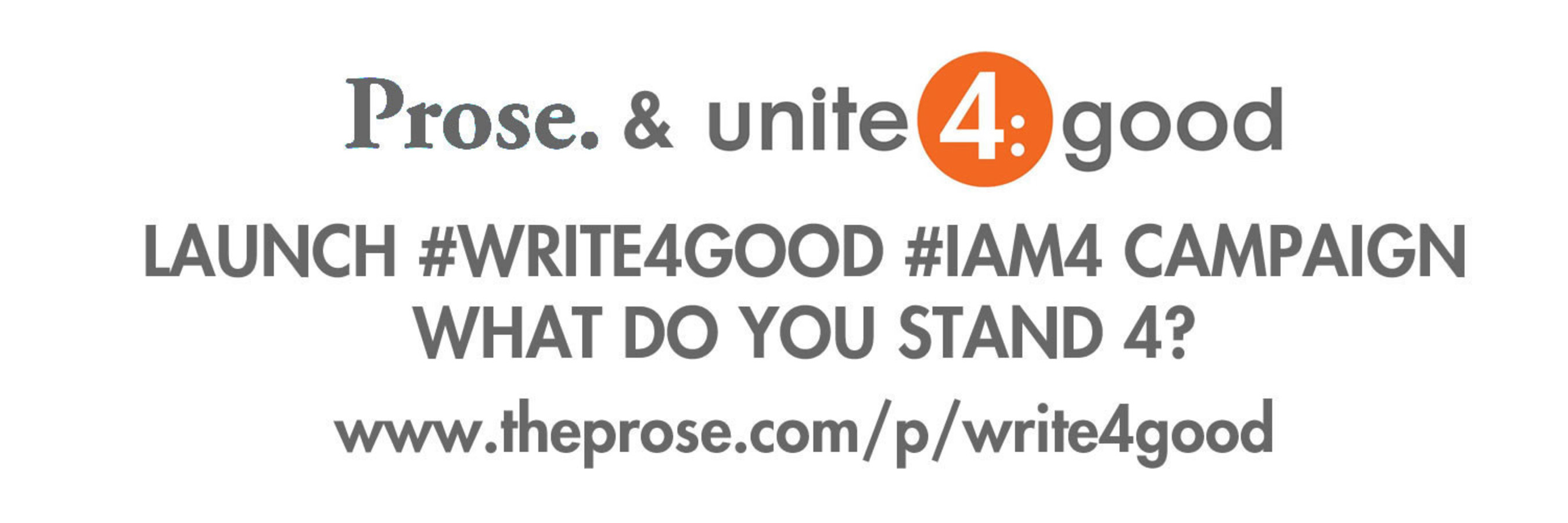 Prose & unite4:good #write4good