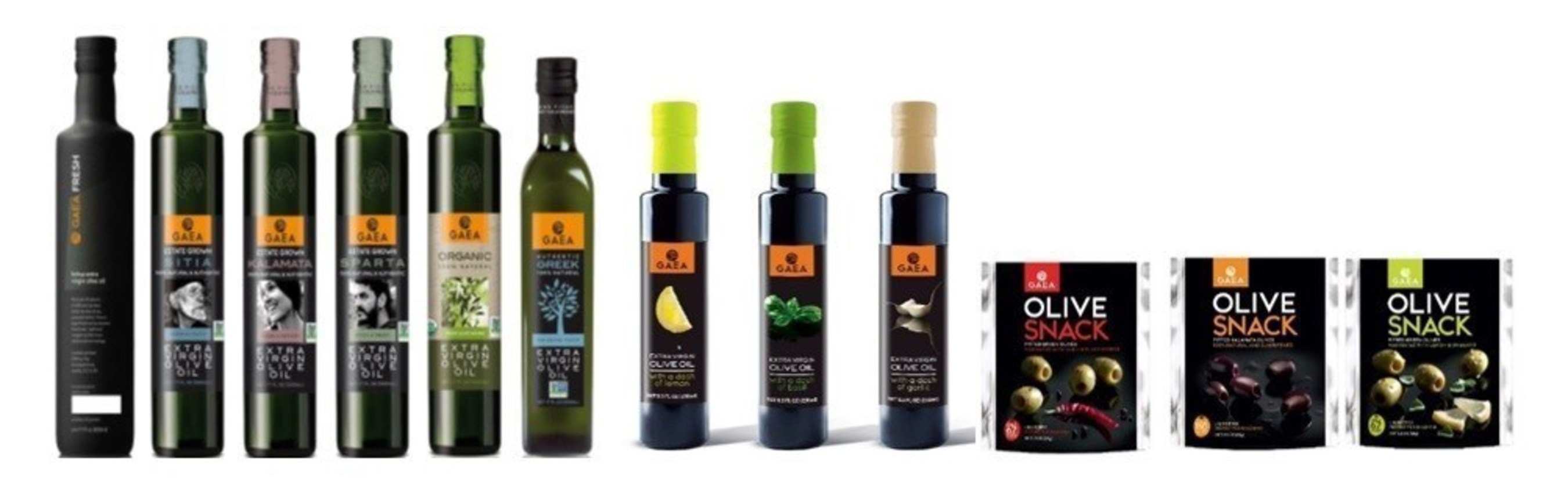 Gaea Launches New Olive Oil and Olive Pack Line