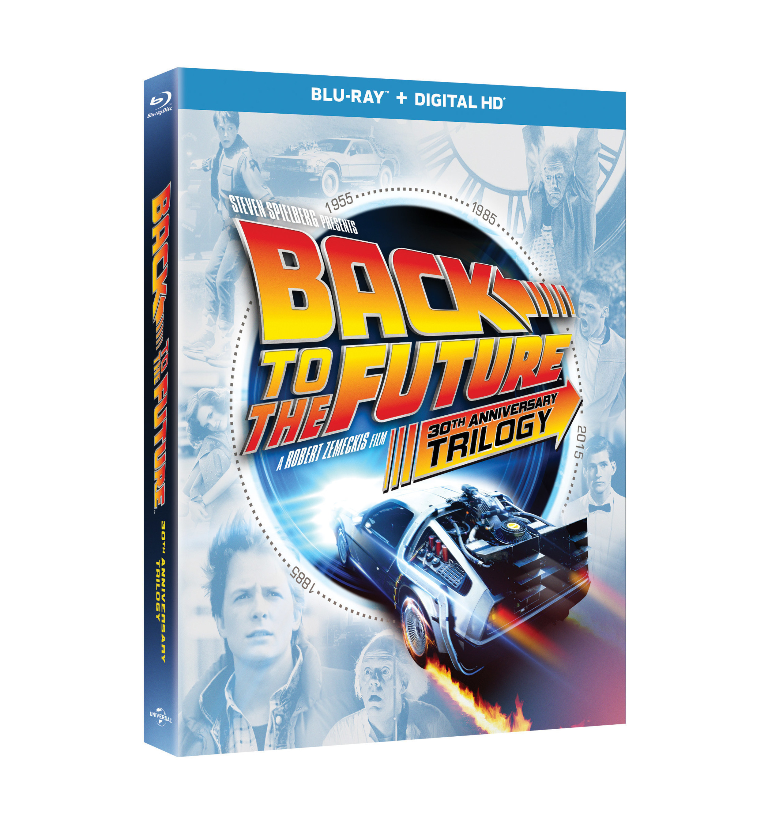 From Universal Pictures Home Entertainment: BACK TO THE FUTURE 30th ANNIVERSARY TRILOGY