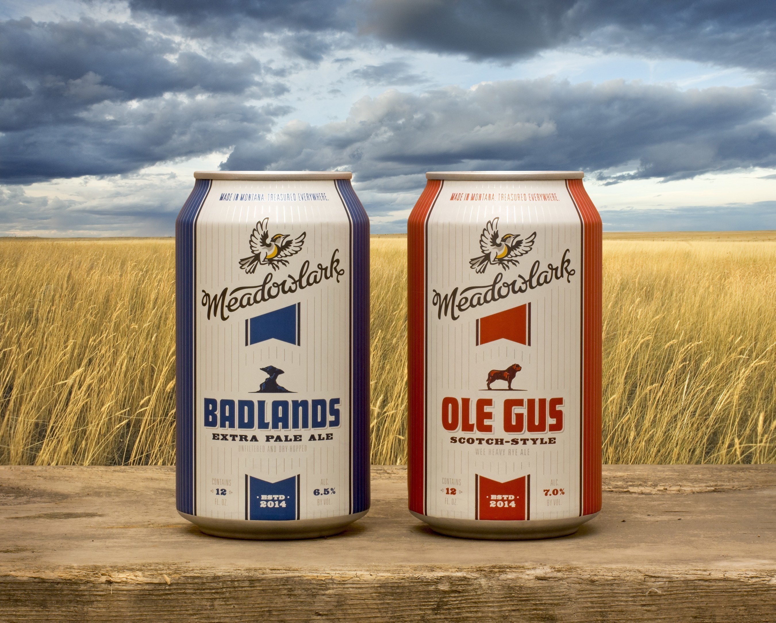 Meadowlark Brewing has launched two of its core beers in Rexam 12 oz. cans.