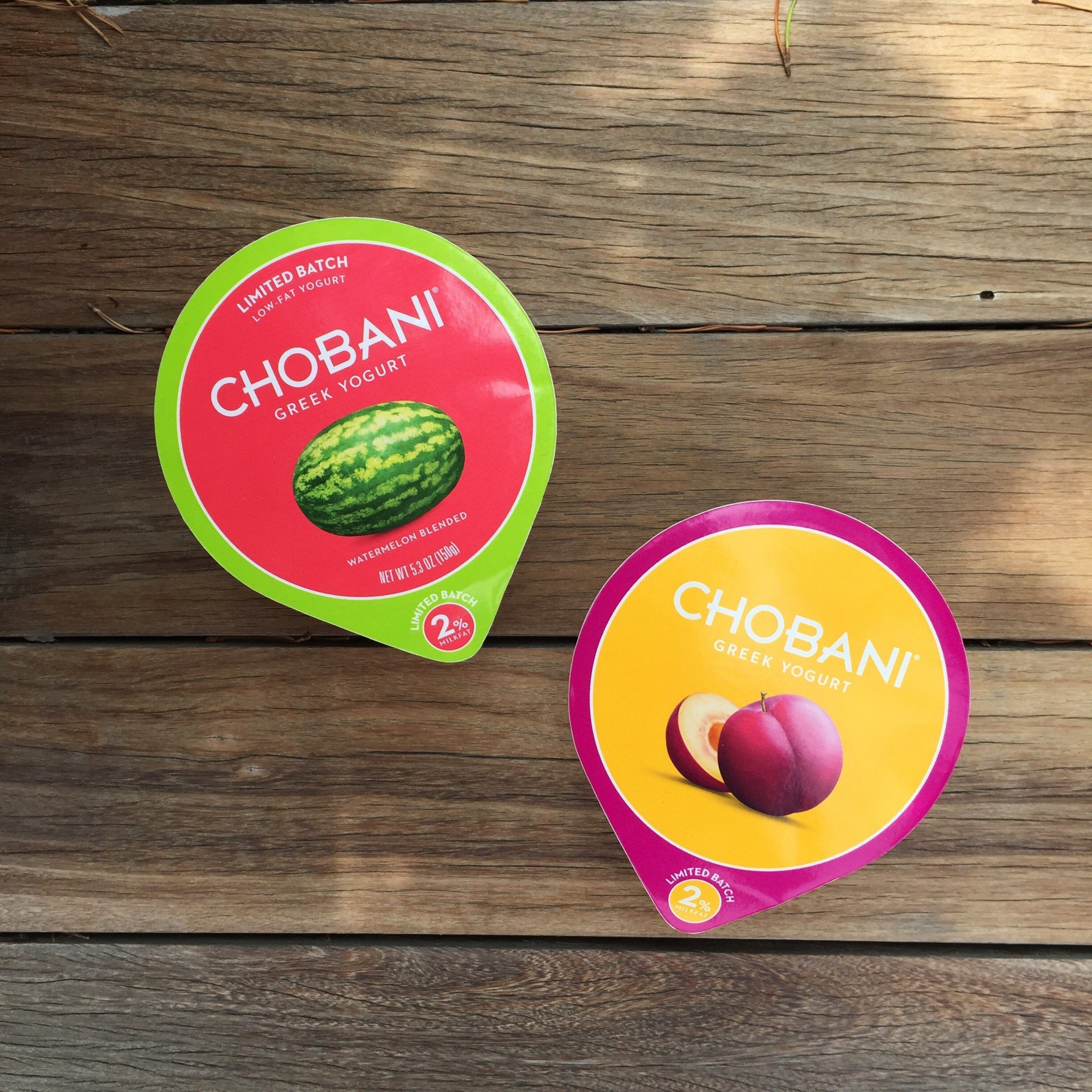 Chobani, America's No. 1-selling Greek Yogurt brand, is launching Limited Batch Plum and bringing back popular Chobani Watermelon, both available through August.