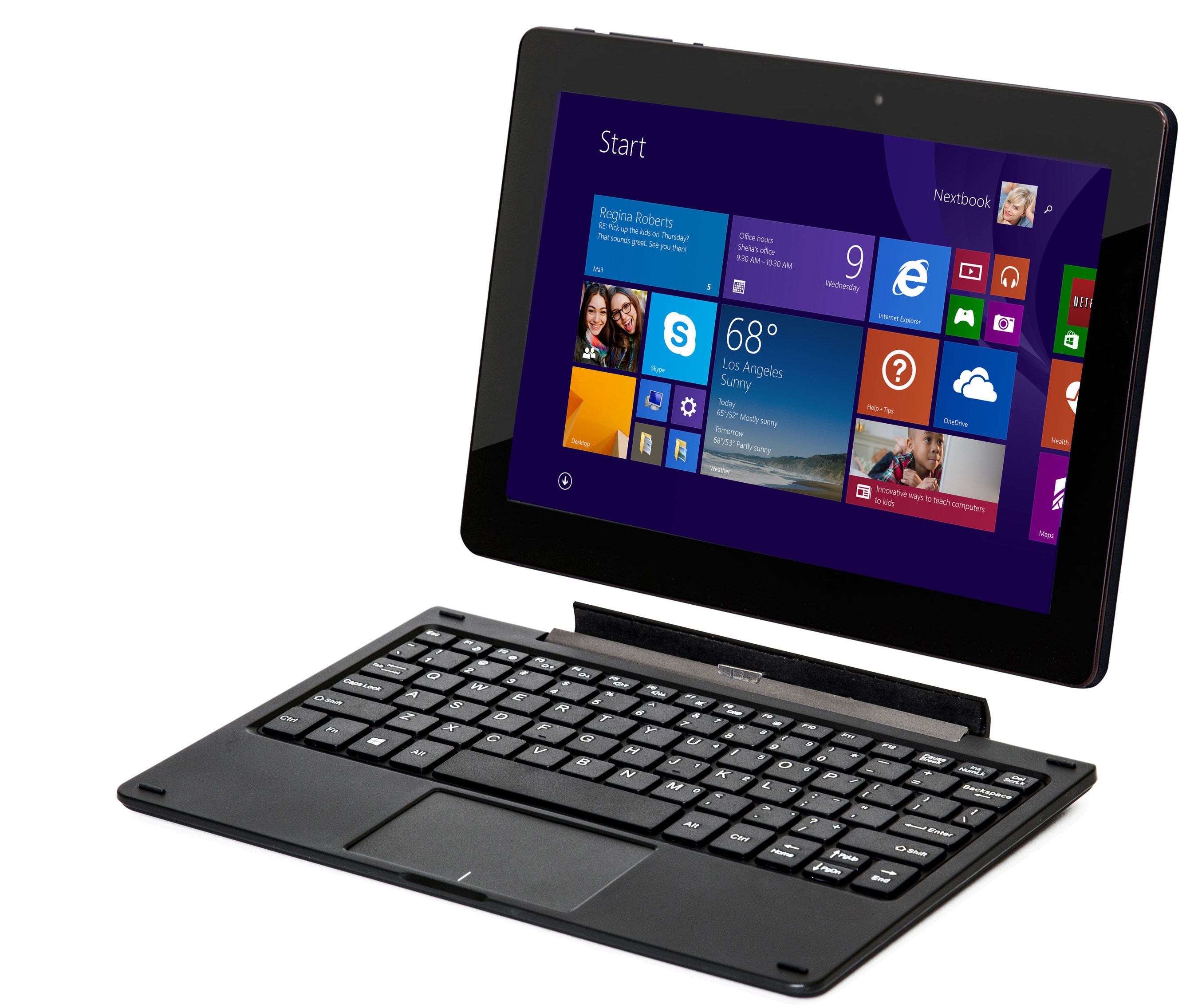 E FUN Introduces New Nextbook 10 2-in-1 Windows Tablet