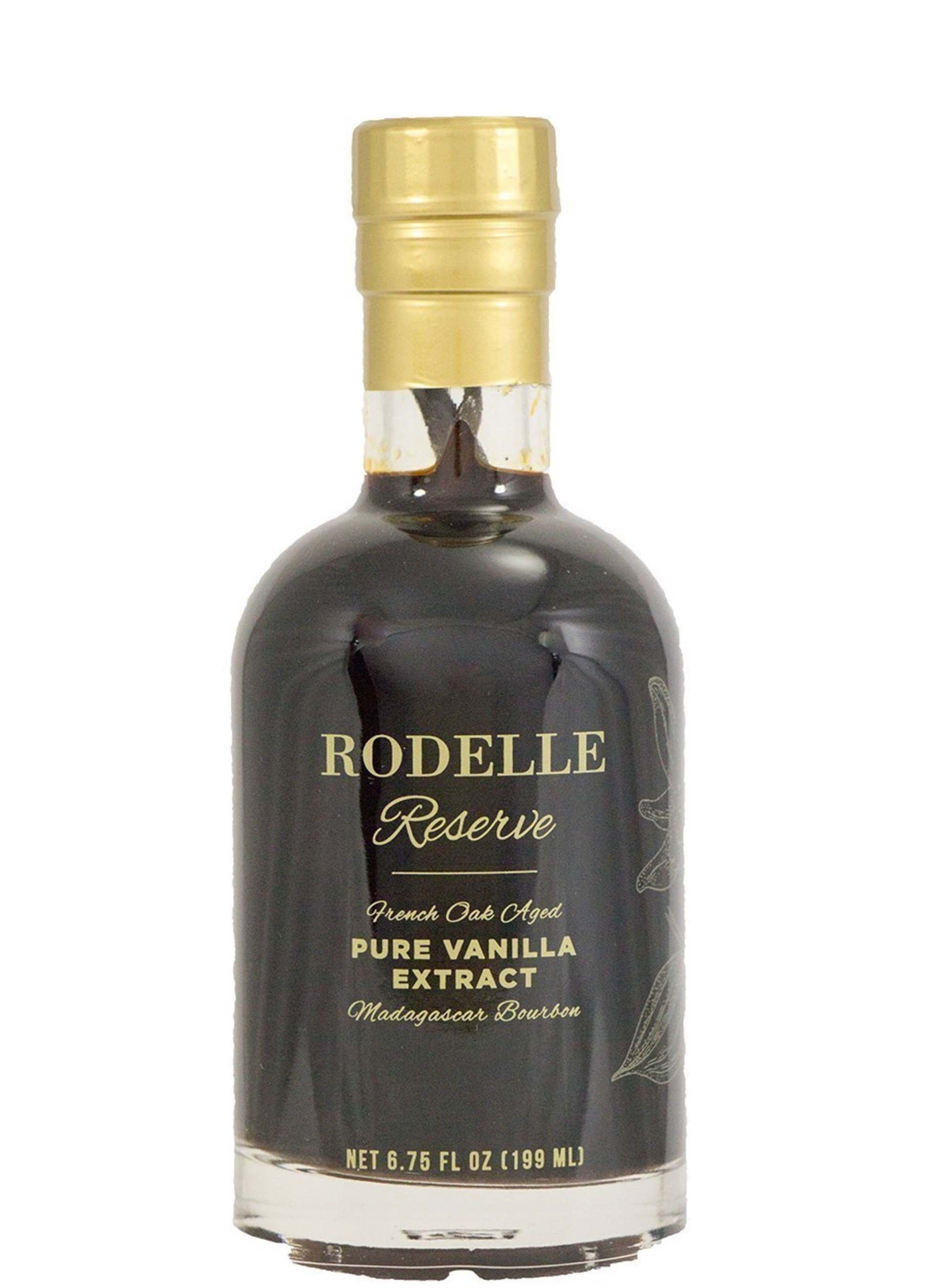 Rodelle Reserve French Oak Aged Madagascar Bourbon Pure Vanilla Extract is a small-batch, gourmet vanilla extract for savvy consumers. Eighty years in the making, Rodelle Reserve is the most complex and carefully crafted vanilla extract available. With only 1600 units, Rodelle Reserve offers a small-batch, aged vanilla extract that will elevate any baking occasion. Rodelle Reserve is the best vanilla extract available with the purest of ingredients and a vintage feel that honors the heritage of the world's favorite flavor.