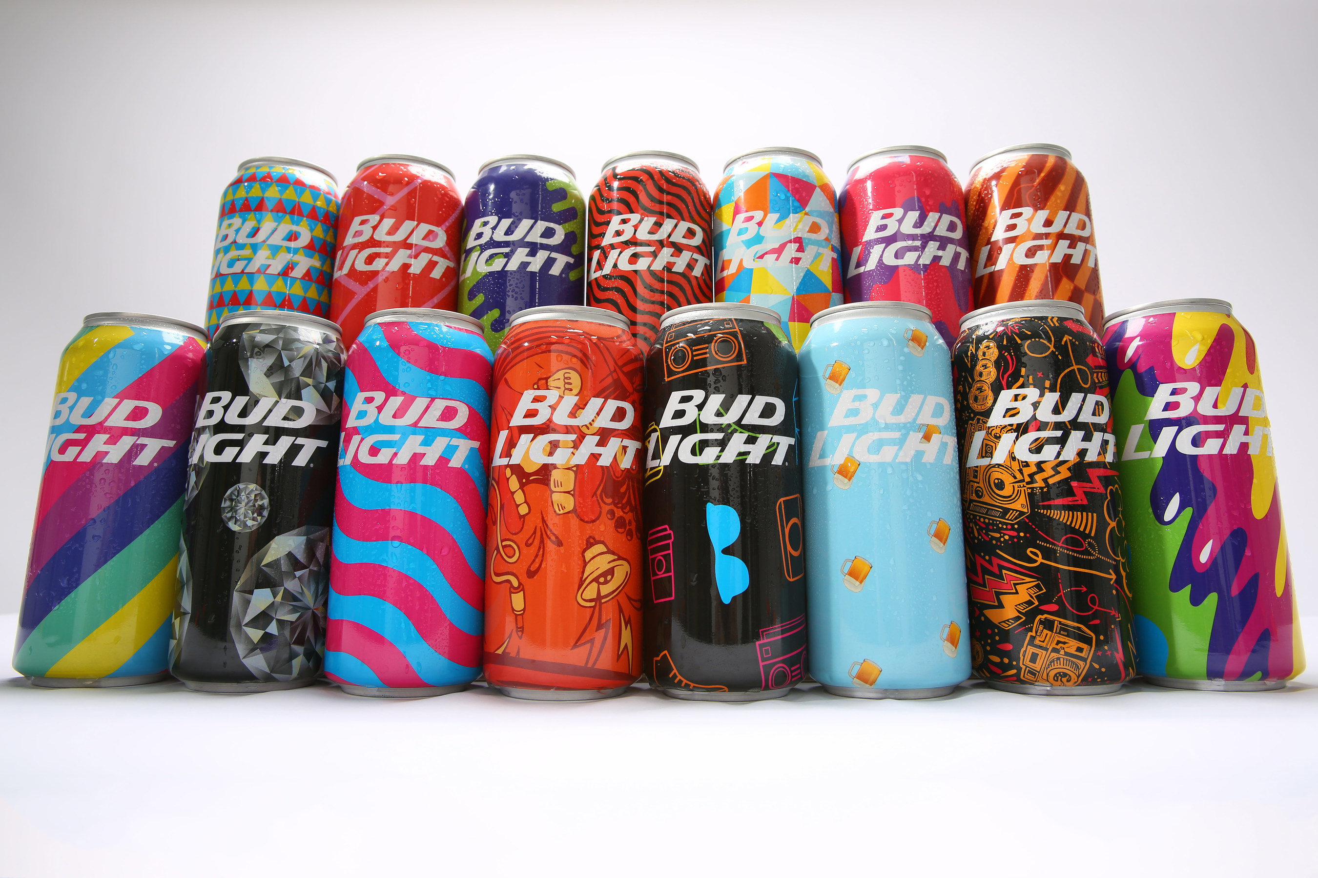 Bud Light is bringing what's sure to be summer's most sought-after beer can to summer's hottest music festival: Diplo's Mad Decent Summer Block Party. These bright, graphic Bud Light Festival Cans are like nothing you've ever seen from Bud Light - or any brand in the U.S.
