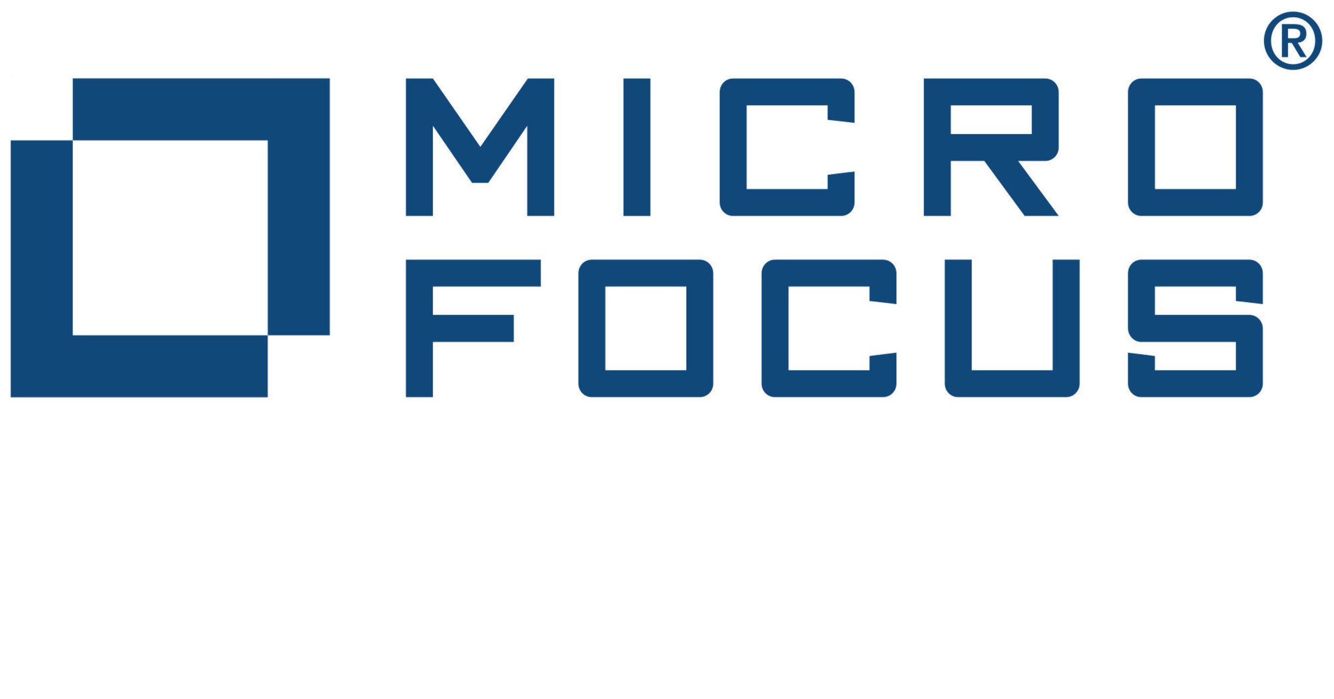 Micro Focus Logo (PRNewsFoto/Micro Focus)