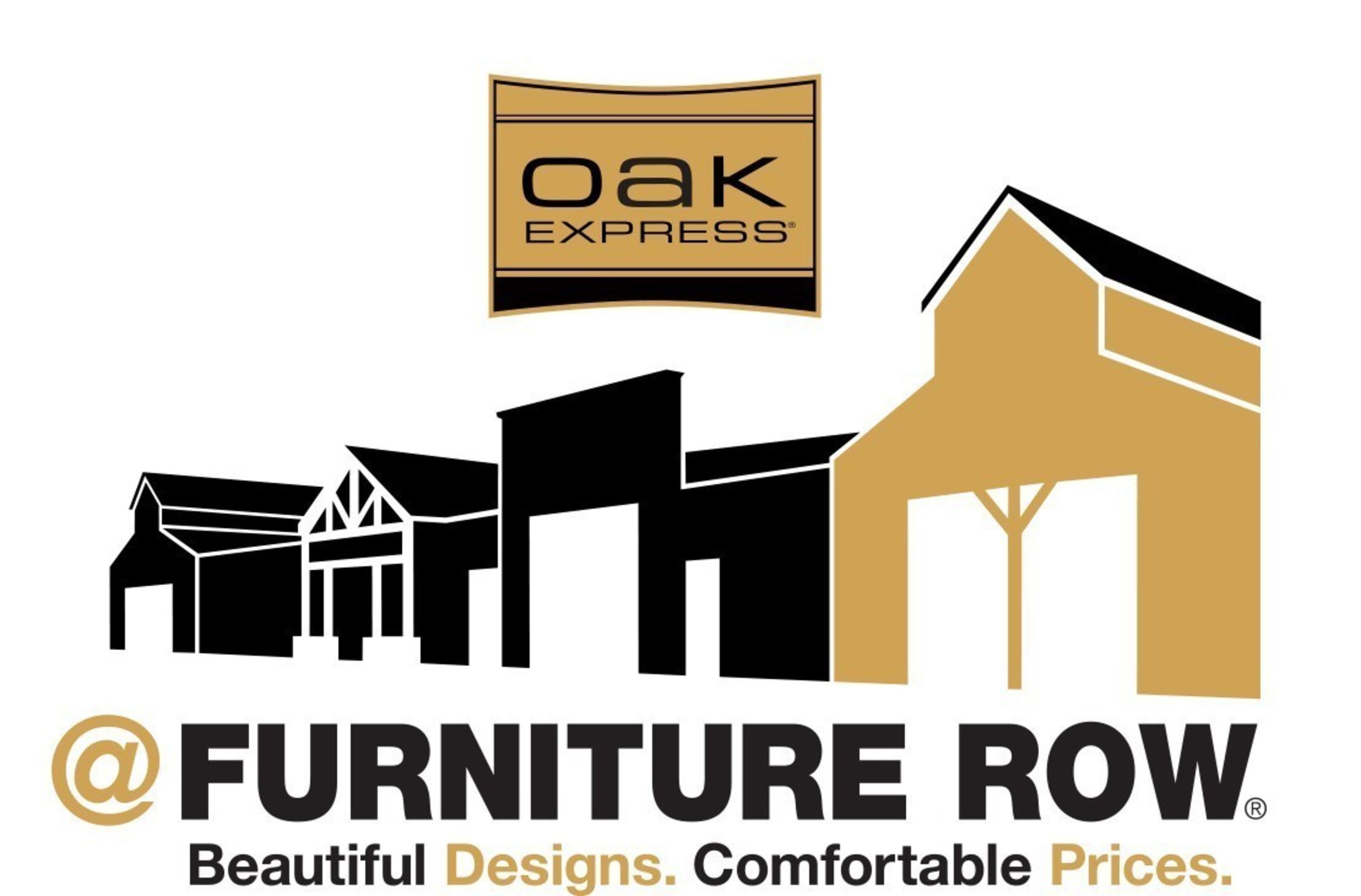 Oak Express @ Furniture Row.  Beautiful Designs.  Comfortable Prices.