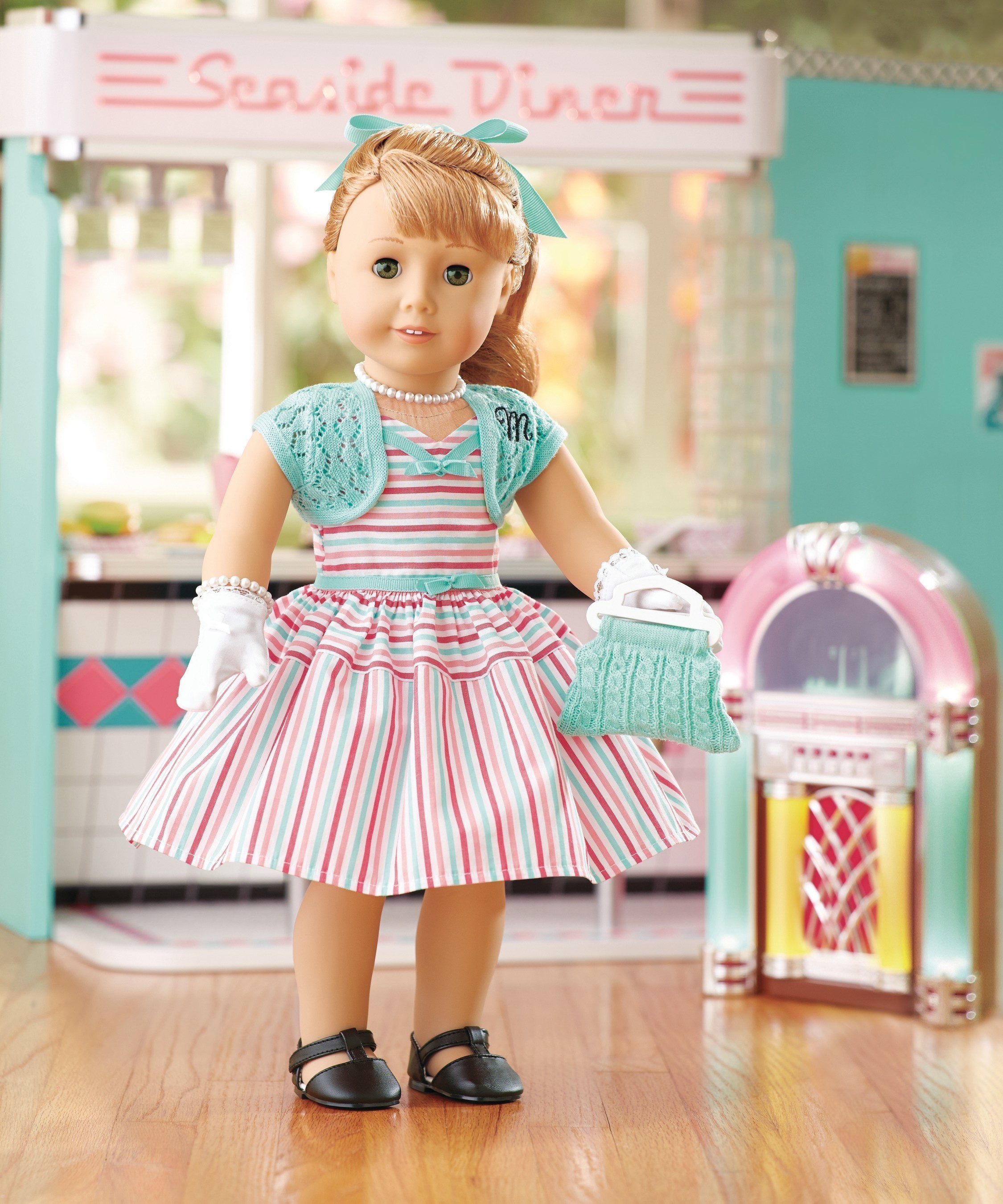 american girl doll diner set